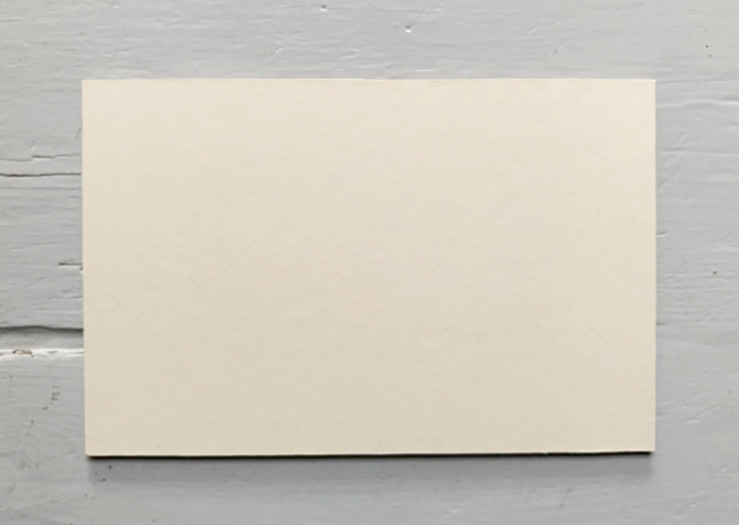 Vintage 'Barnes' Paper Luggage Label / Mounted & Matted - 6x4in / 15x10cm