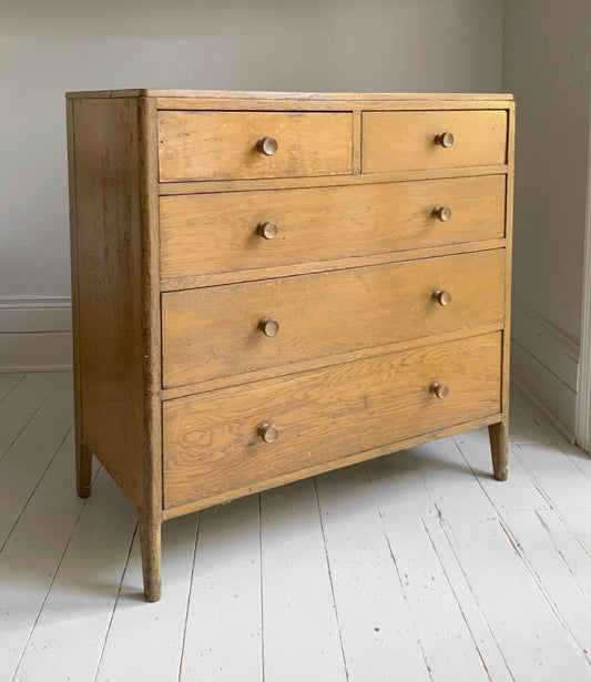 Mid Century Modern Large Chest Of Drawers / MCM / Dated 1950 by Wilkinson Ltd