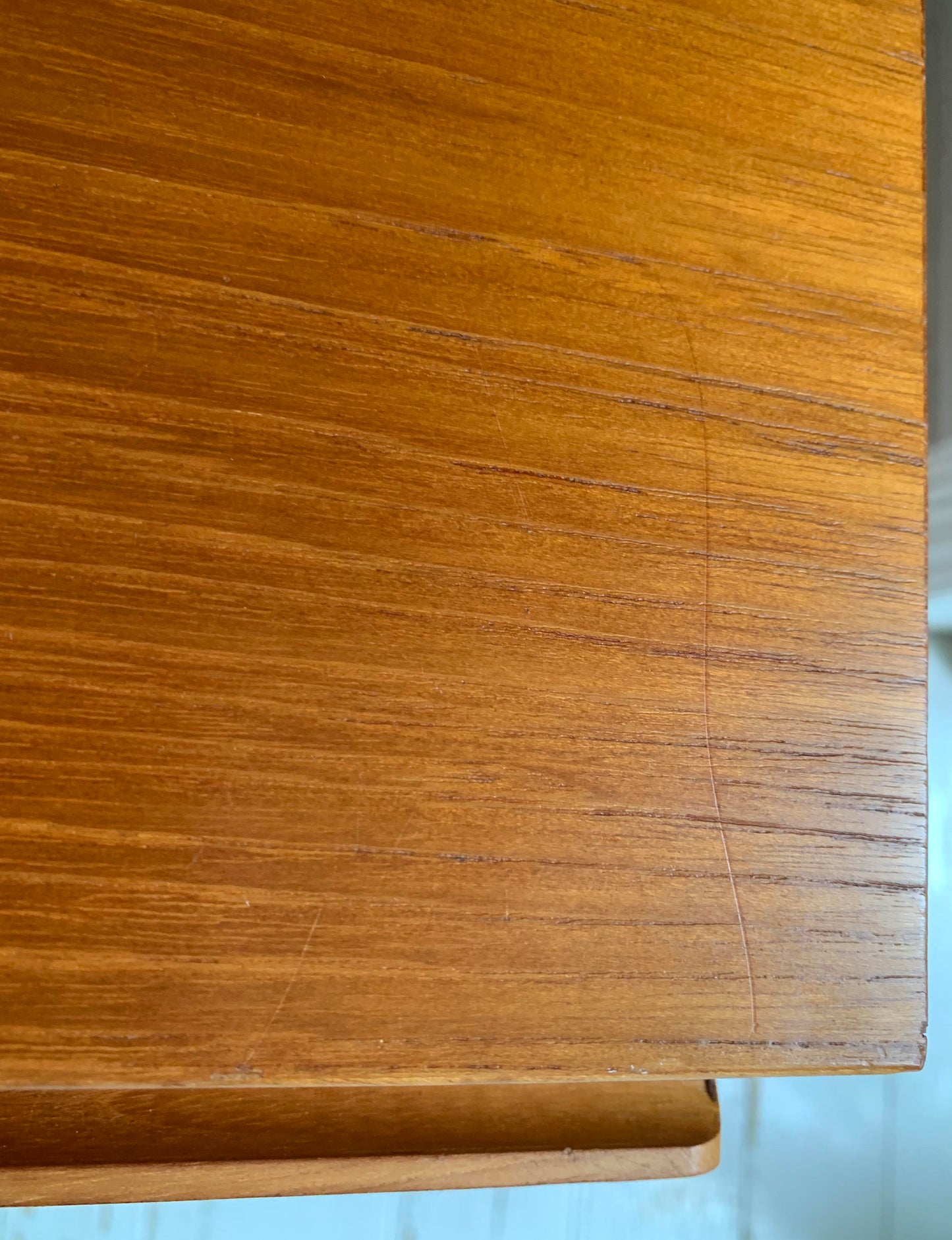 Mid Century Modern Teak Beaver & Tapley Free Standing Two-Door Media Cabinet