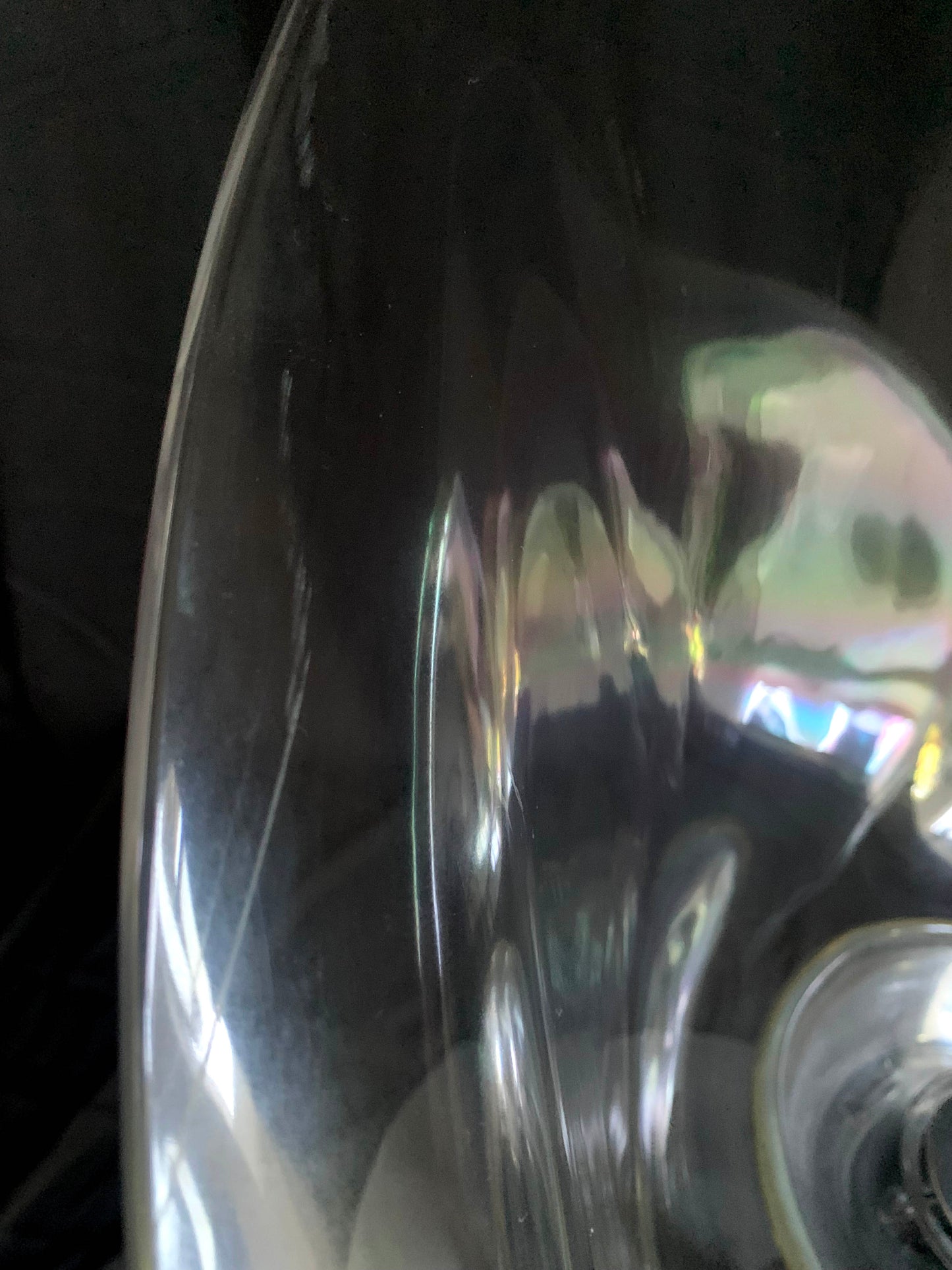 Kartell EroS Chair in Clear Polycarbonate, designed by Philippe Starck