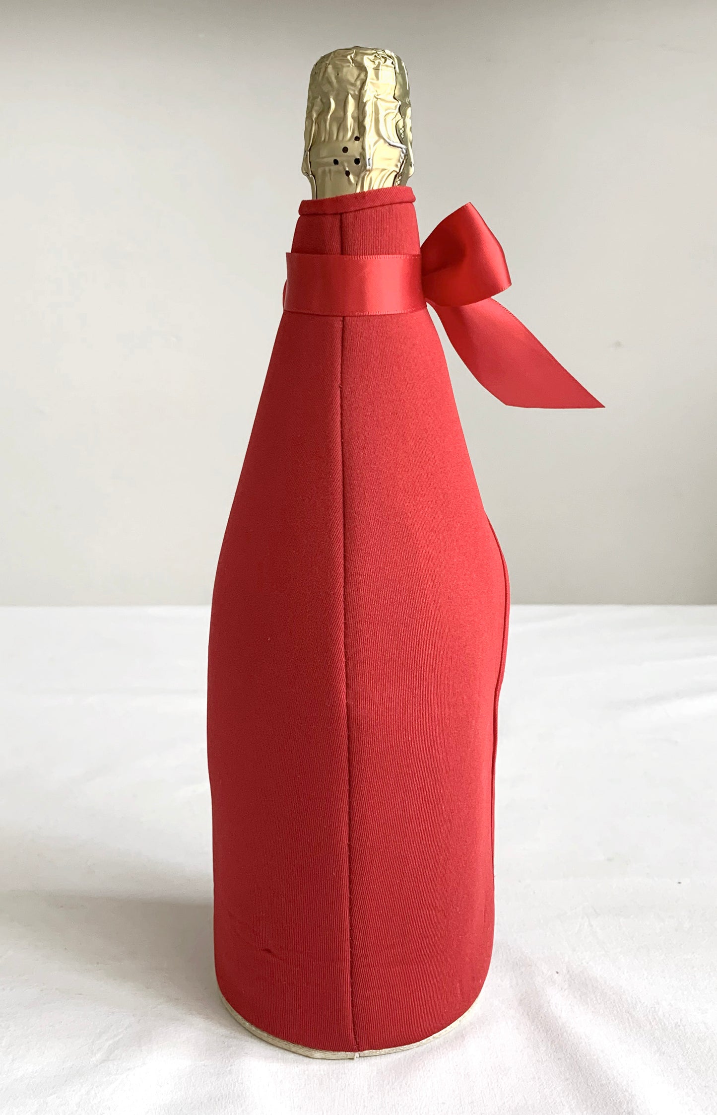 Piper Heidsieck Champagne Red Fabric Bottle Cooler Sleeve