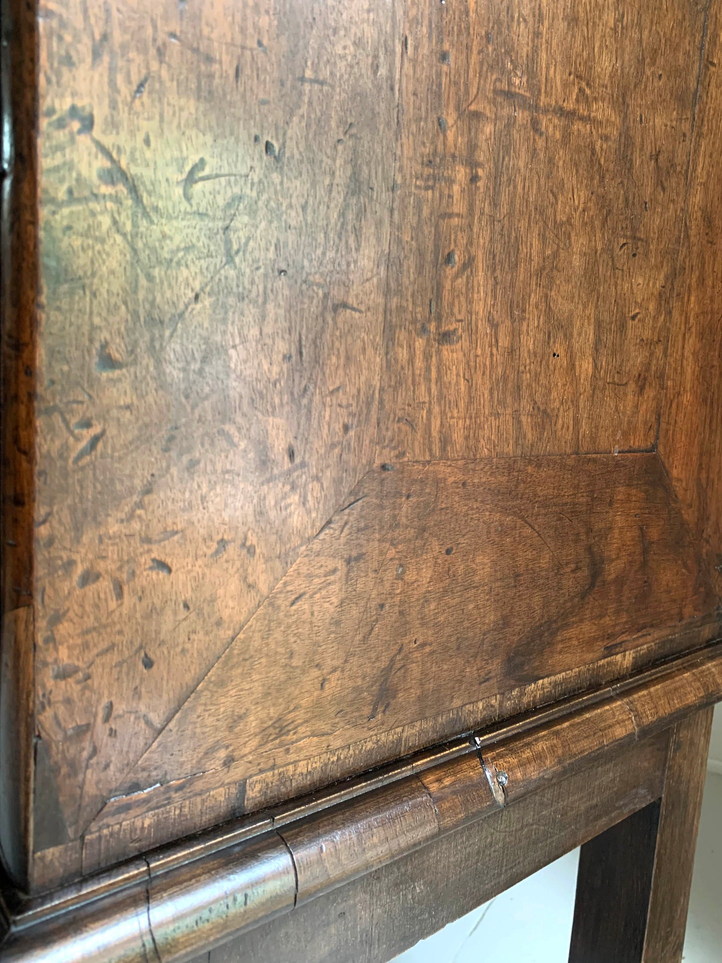 Stunning Antique Oak Four Drawer Chest of Drawers on Jacobean Style Stand