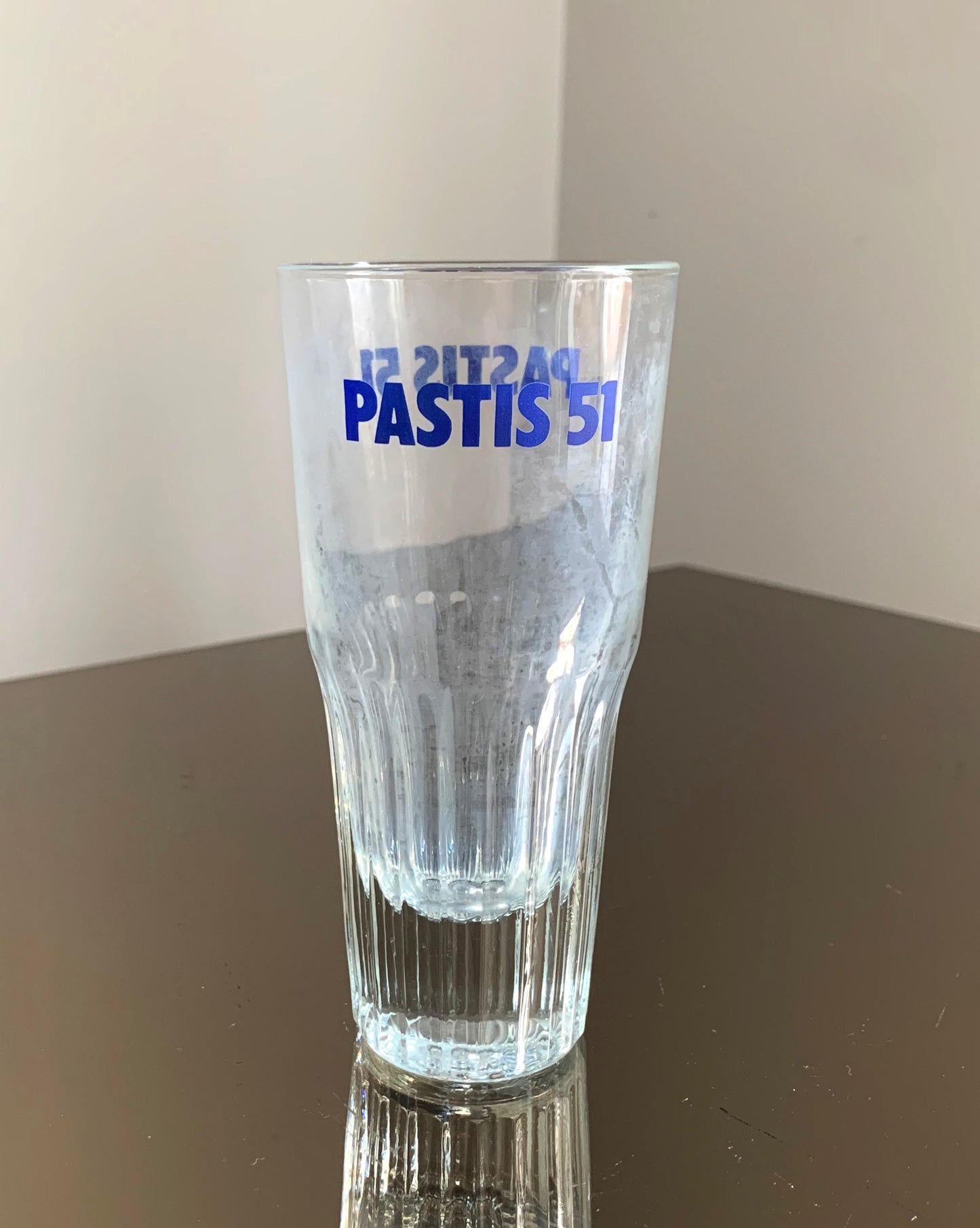 8 x Vintage French 'Pastis 51' Tumbler / Glasses Set, Two Branding Designs