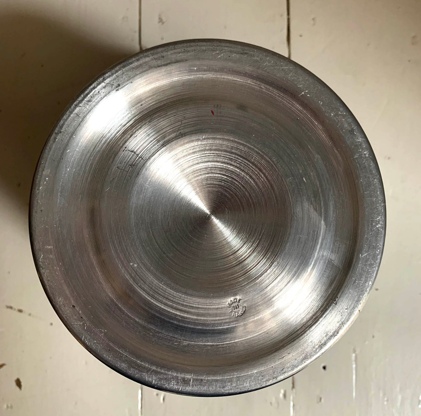 Vintage French Mailly Champagne Aluminium Ice Bucket