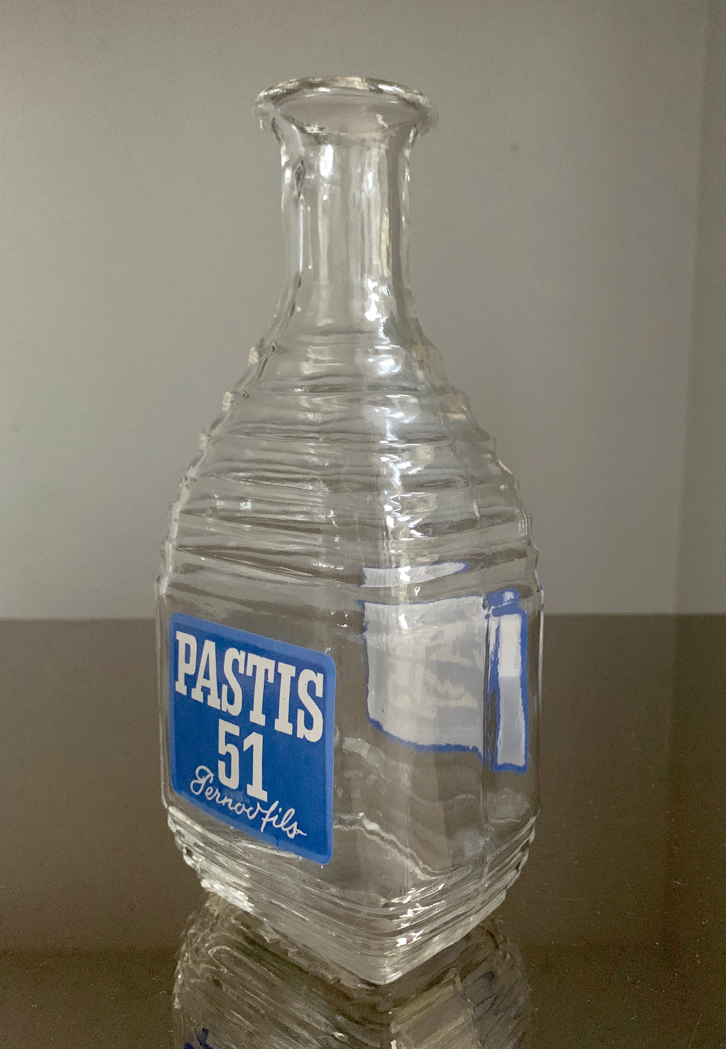 Vintage French Pastis 51 Pernodfils Water Bottle / Decanter / Carafe