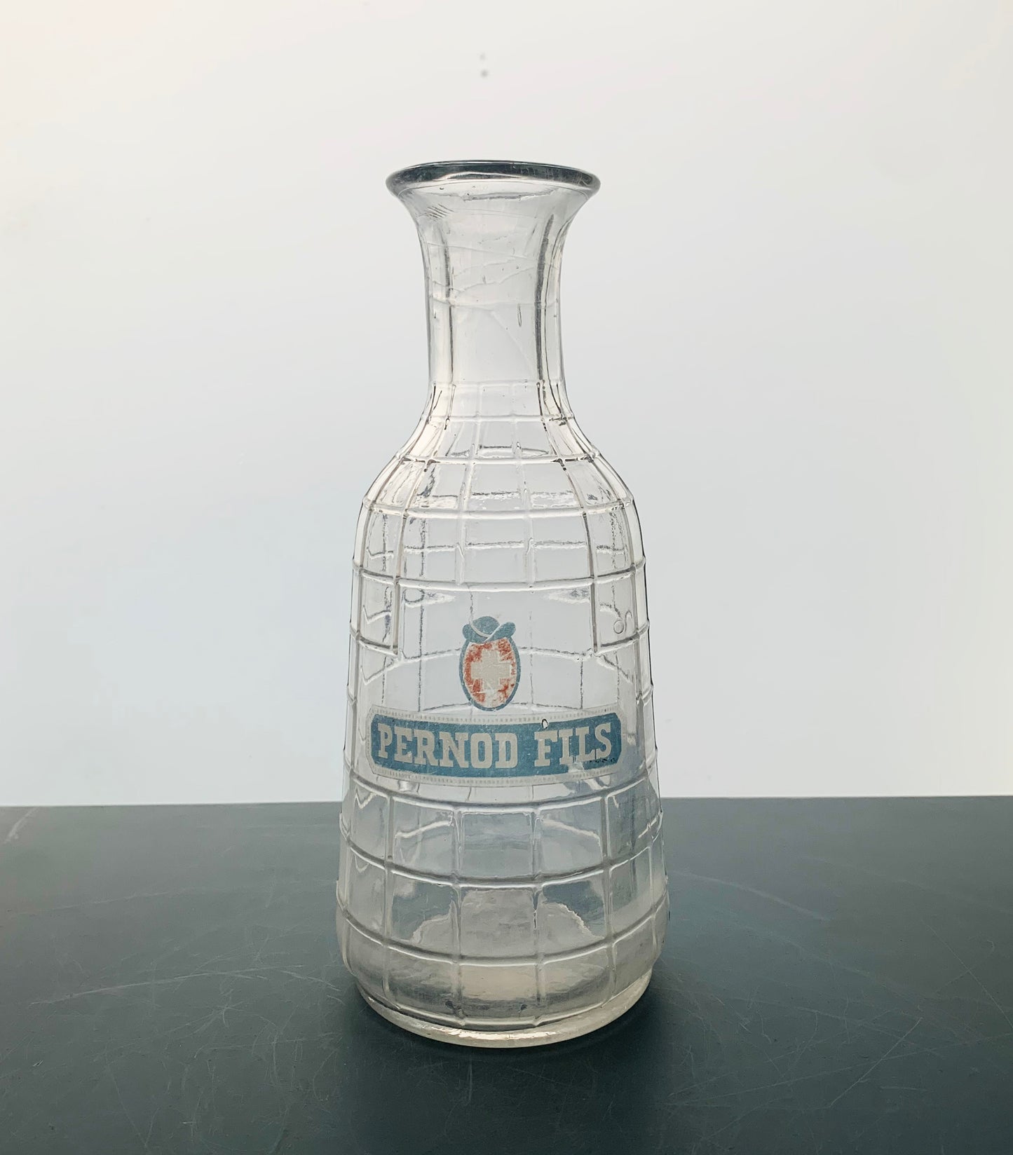 Vintage French Pernod fils Water Bottle / Decanter / Carafe