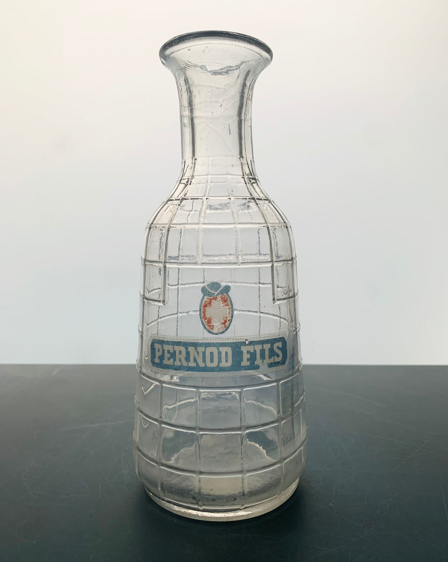 Vintage French Pernod fils Water Bottle / Decanter / Carafe