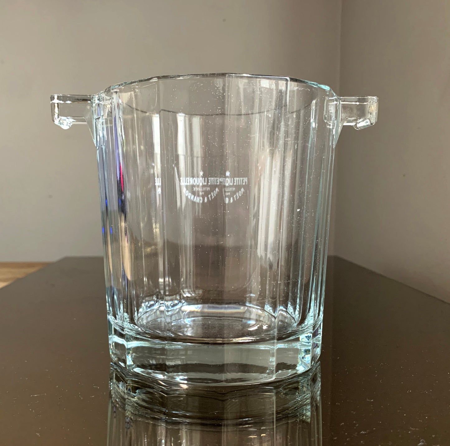 Vintage Petite Liquorelle Moet & Chandon Champagne Glass Ice Bucket