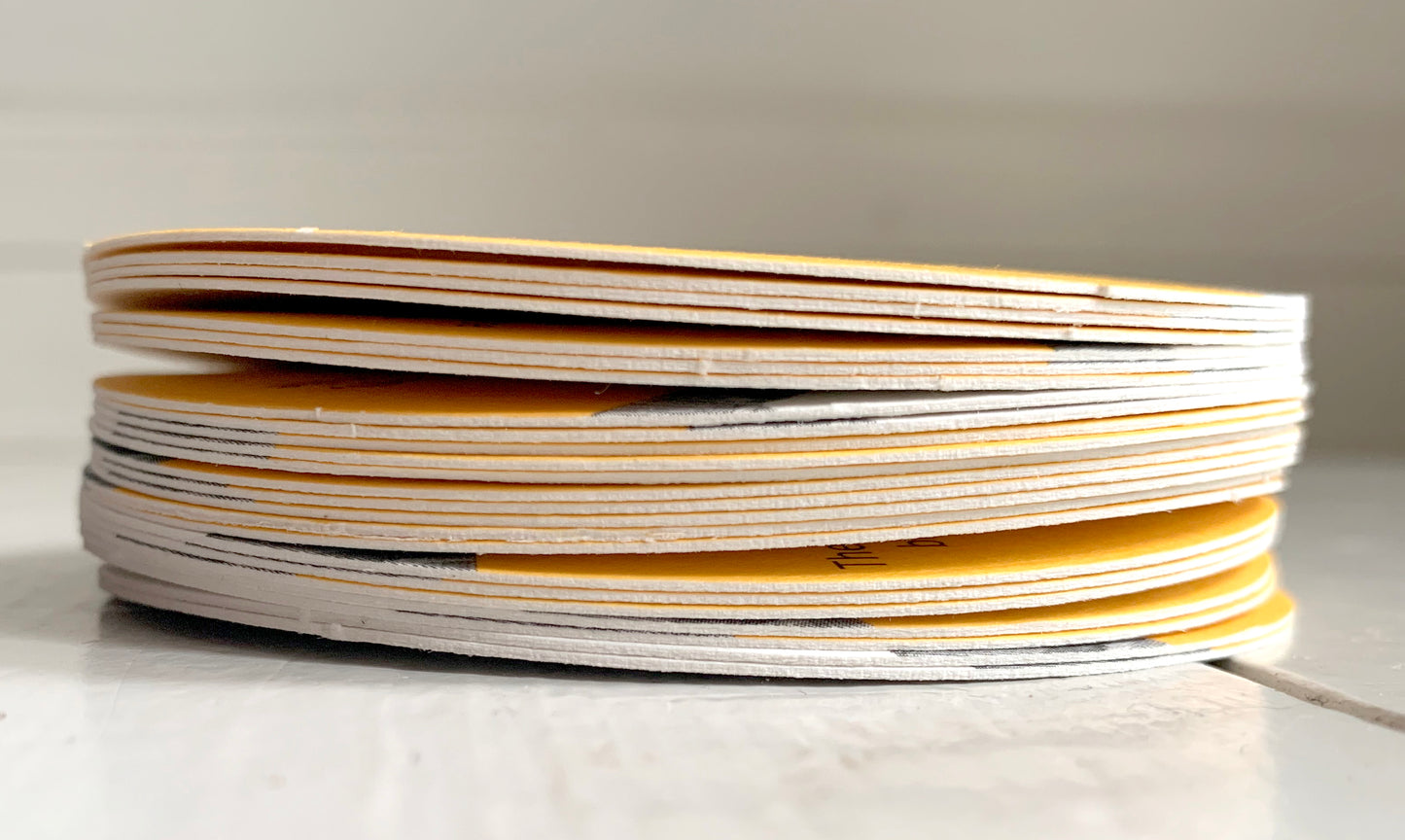 Vintage New York Set of 24 Facts & Trivia Cardboard Coasters