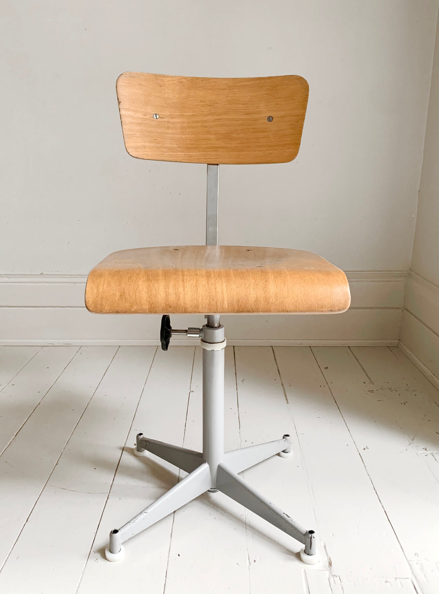 Vintage Architect / drawing office chair with adjustable height, 1980s, VGC #1