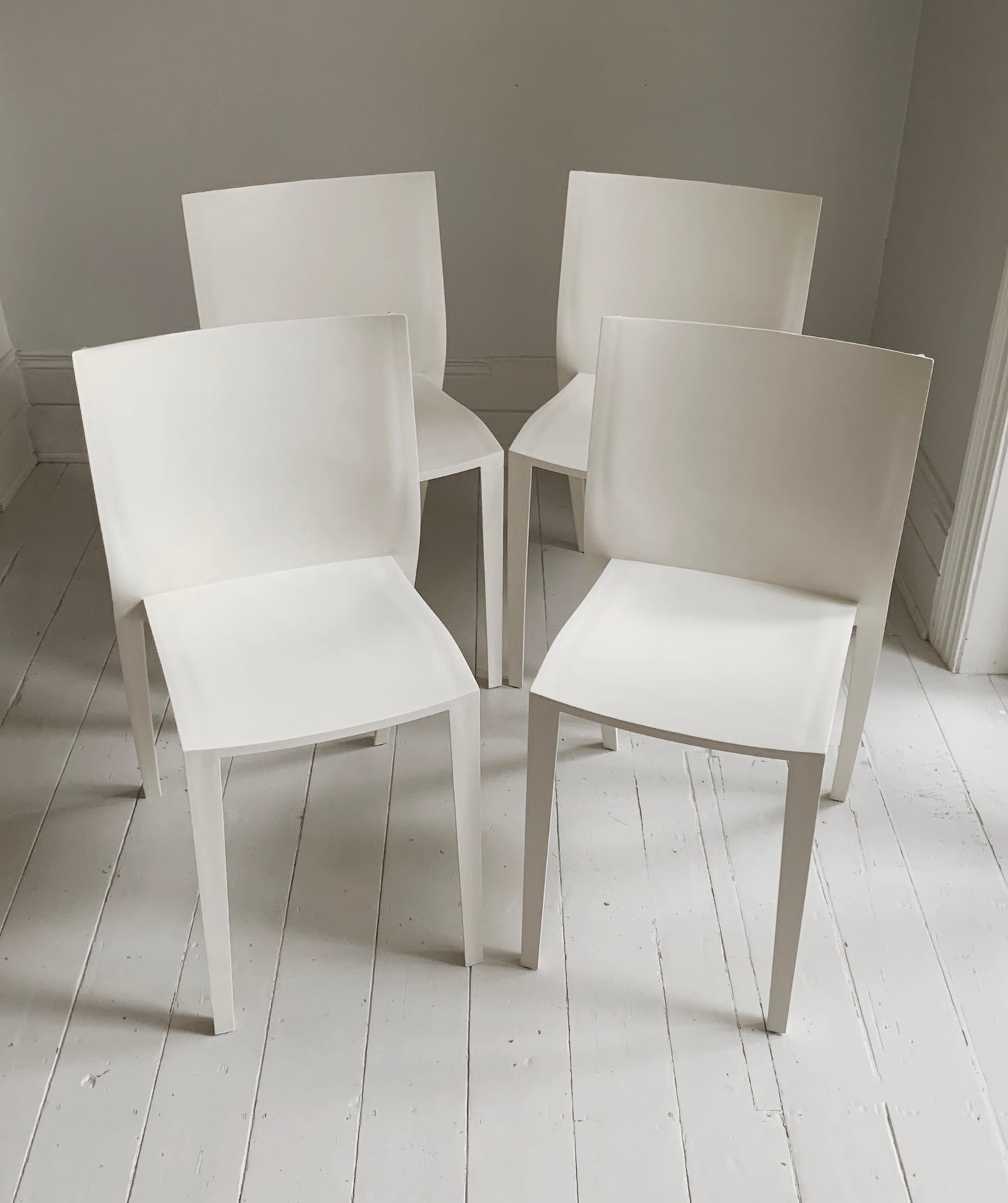 4 x Philippe Starck 'Slick-Slick' Chairs For XO / Stacking Chairs / Excellent Condition / 1990's