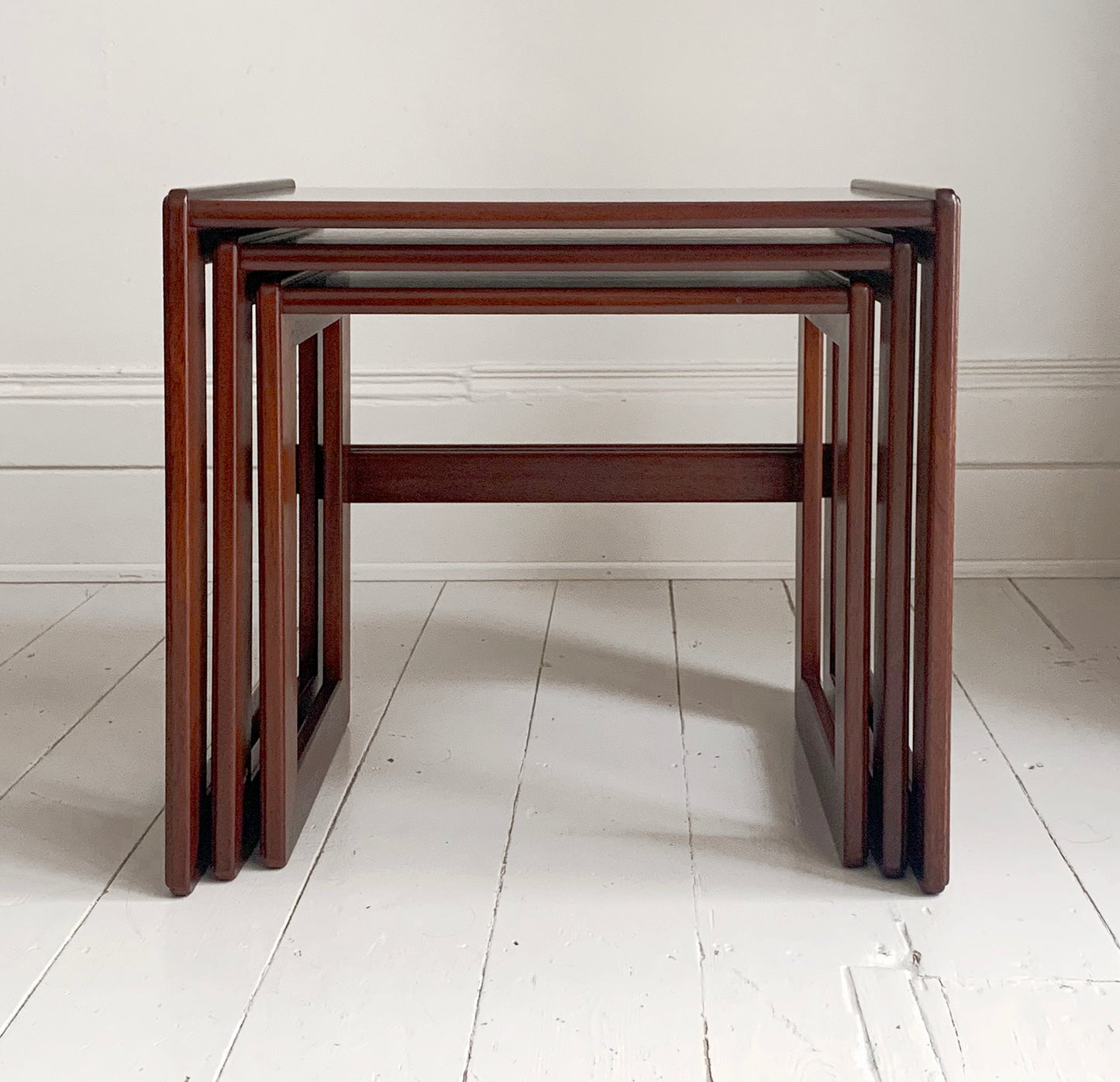 Set of 3 G Plan Teak Nesting Tables, Mid Century Modern, In Excellent Condition