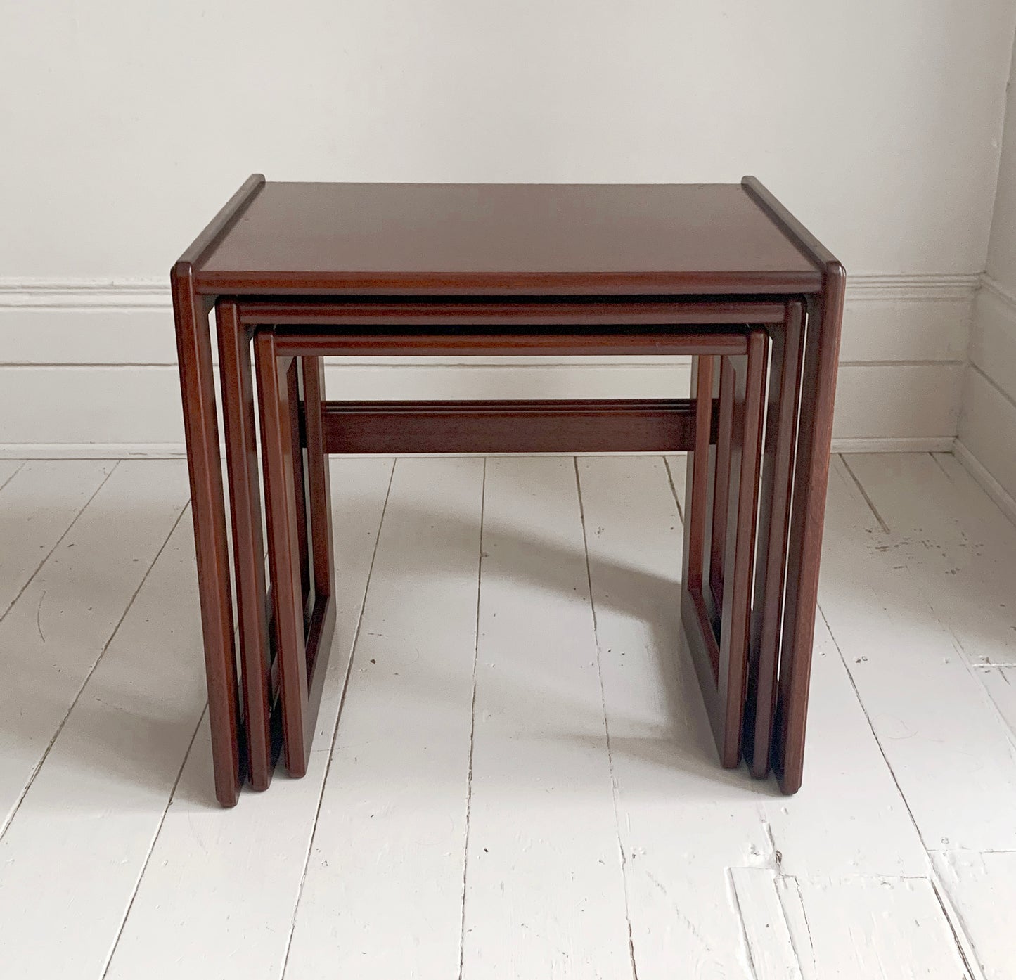 Set of 3 G Plan Teak Nesting Tables, Mid Century Modern, In Excellent Condition