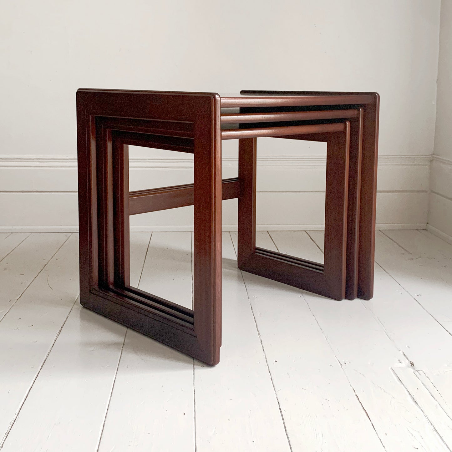 Set of 3 G Plan Teak Nesting Tables, Mid Century Modern, In Excellent Condition