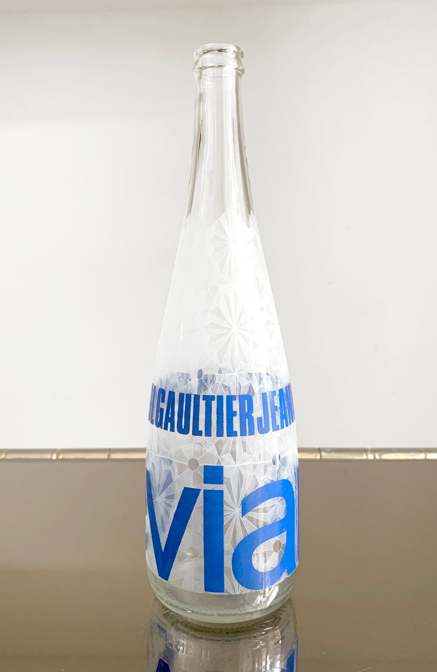 Rare / Collectable Jean Paul Gaultier Evian Water Bottle Excellent Condition