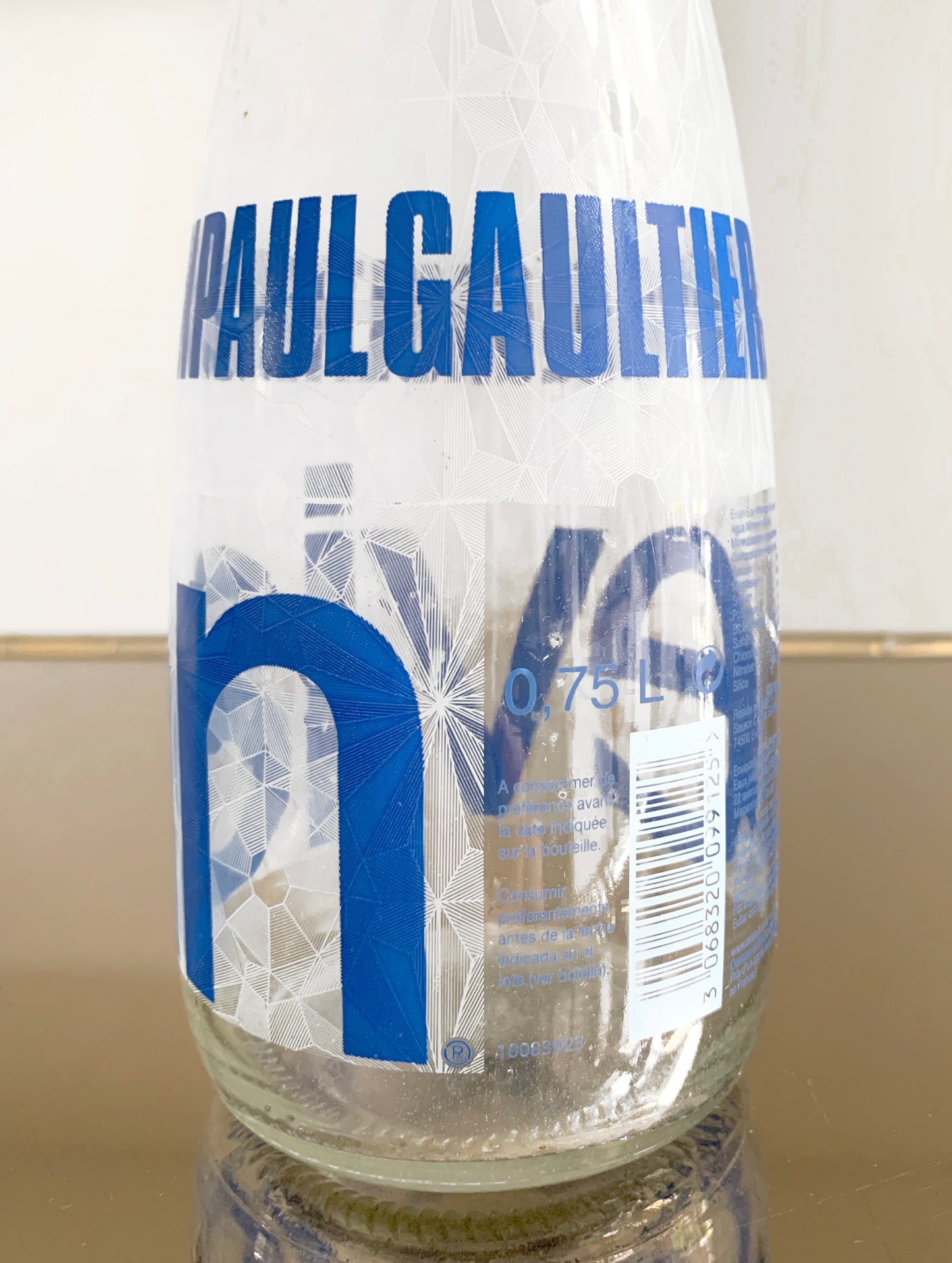 Rare / Collectable Jean Paul Gaultier Evian Water Bottle Excellent Condition