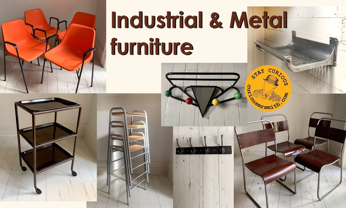 Metal & Industrial Style Furniture doesn't have to be cold