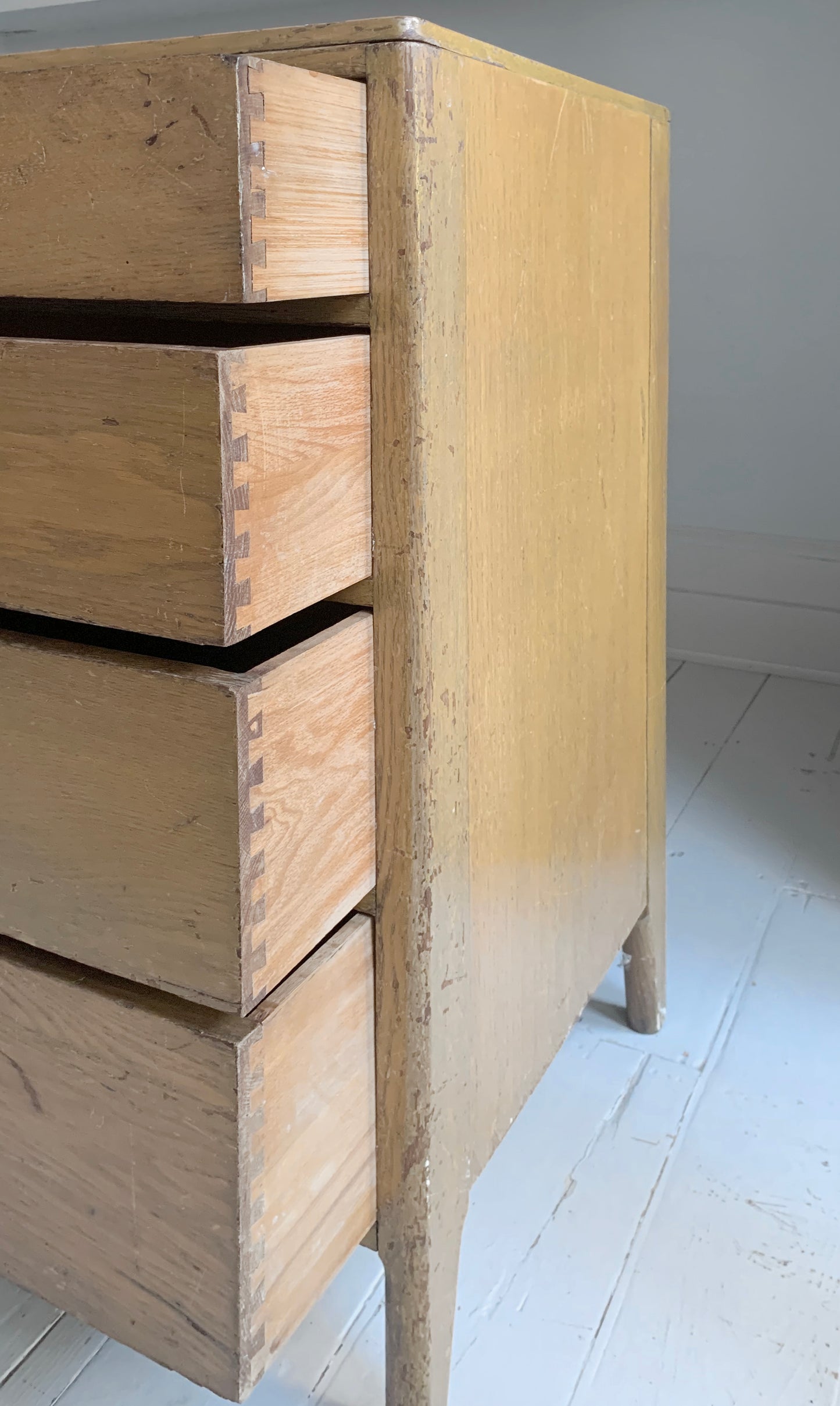 Mid Century Modern Large Chest Of Drawers / MCM / Dated 1950 by Wilkinson Ltd