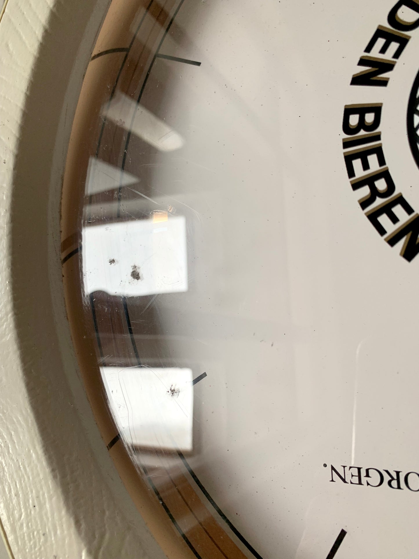 Rare Promotional Clock For 'Warsteiner' - German Beer / Working Clock / Man Cave