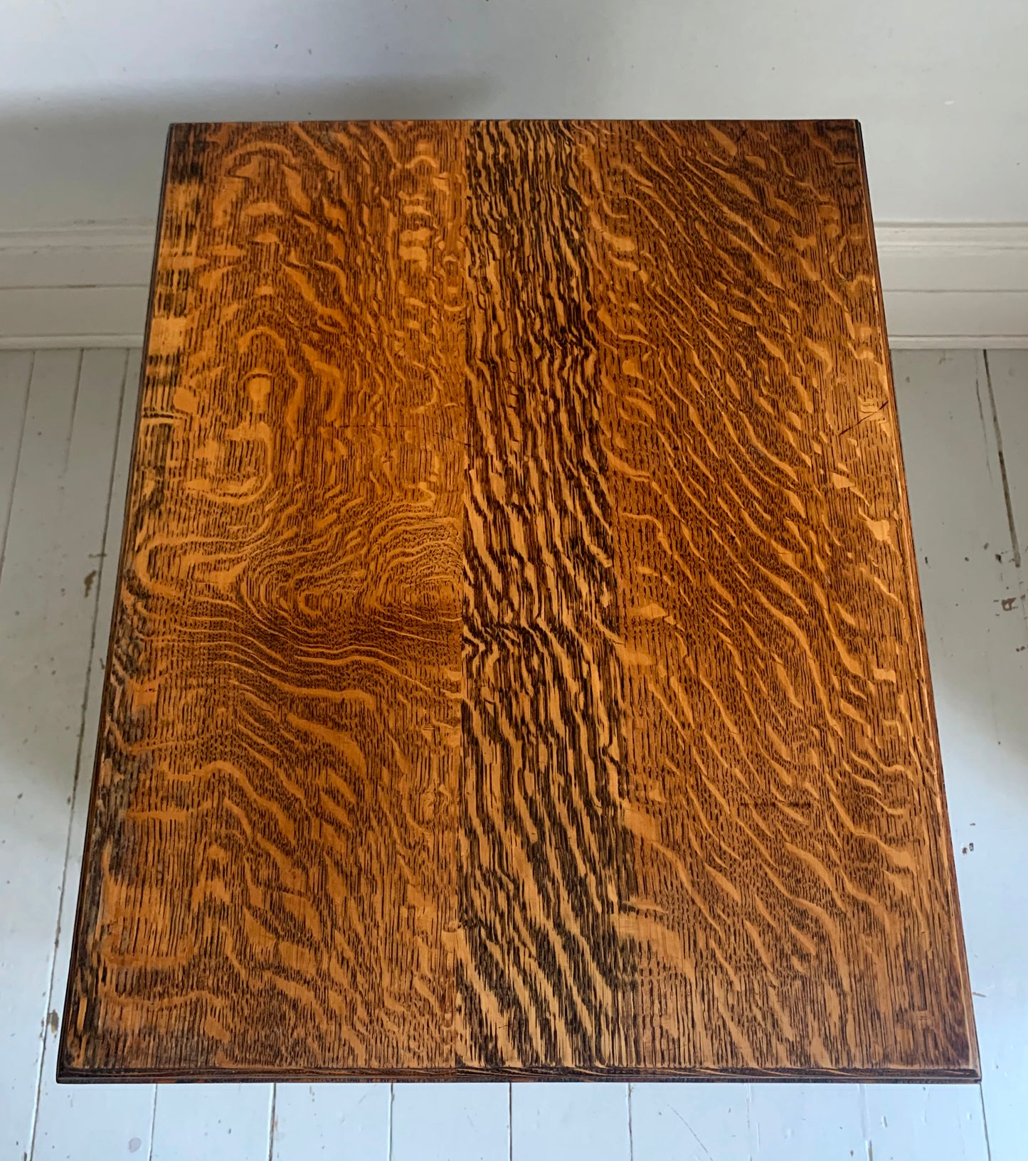 1930s Oak Filing Cabinet with Drop Down Front & Pull Out Filing - Barkingside