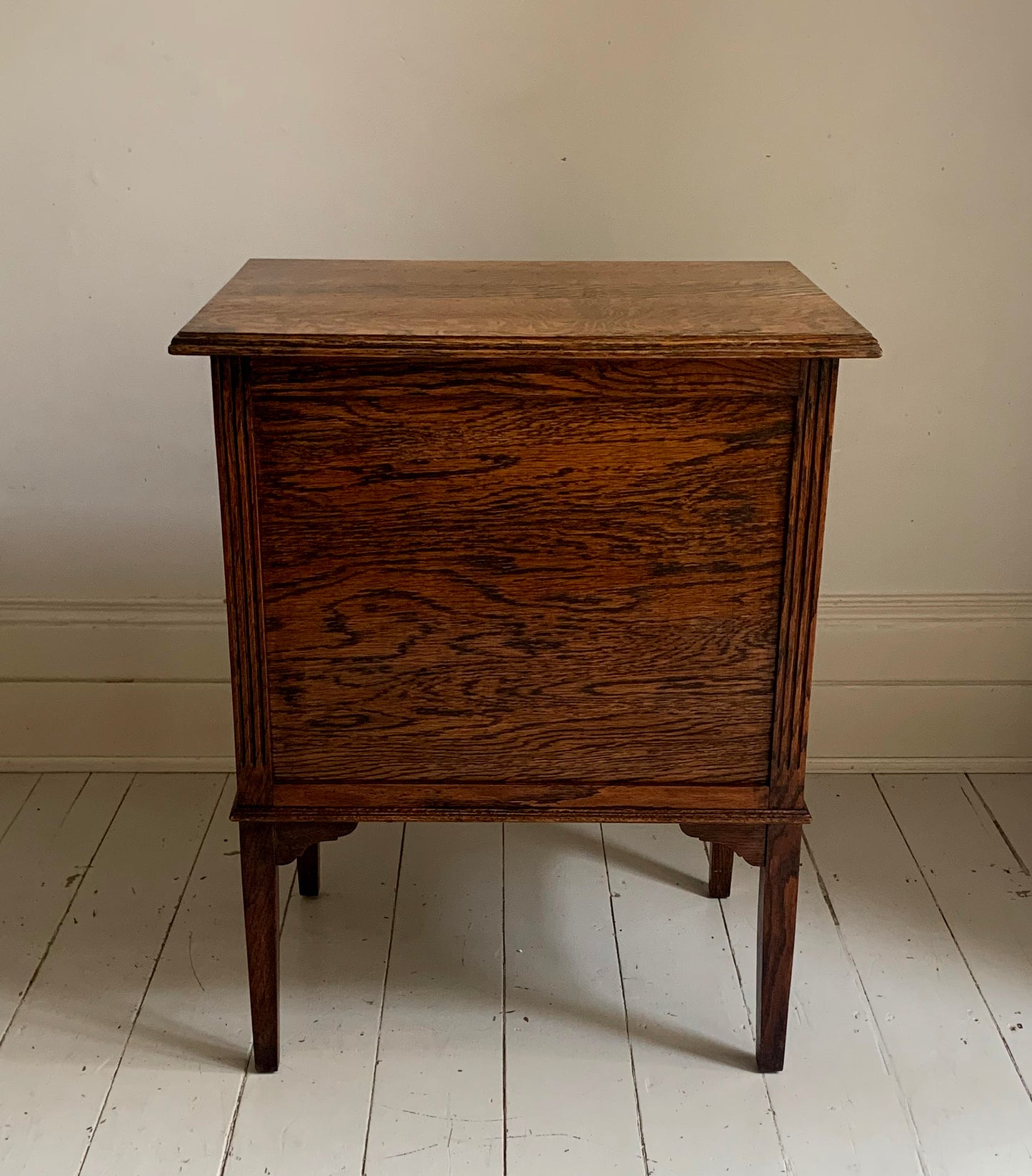 1930s Oak Filing Cabinet with Drop Down Front & Pull Out Filing - Barkingside