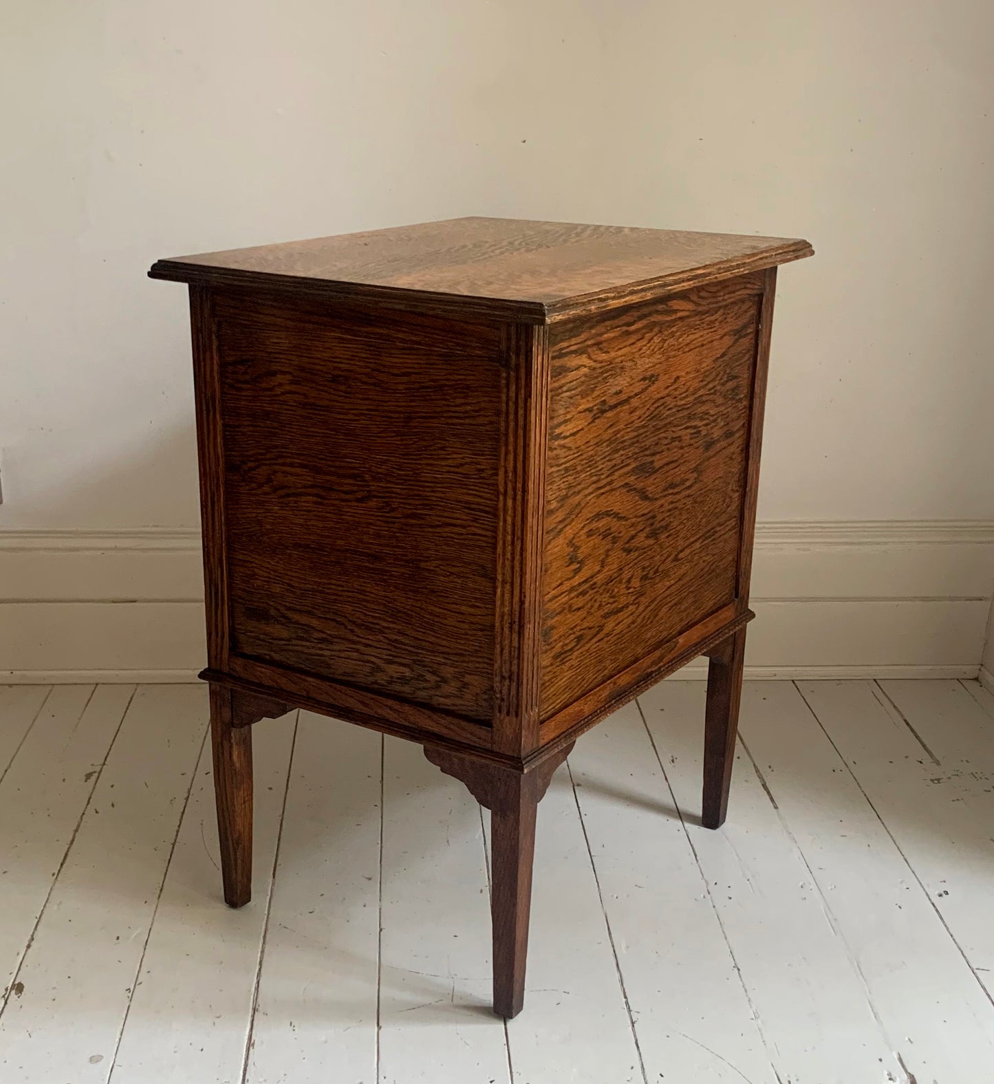 1930s Oak Filing Cabinet with Drop Down Front & Pull Out Filing - Barkingside