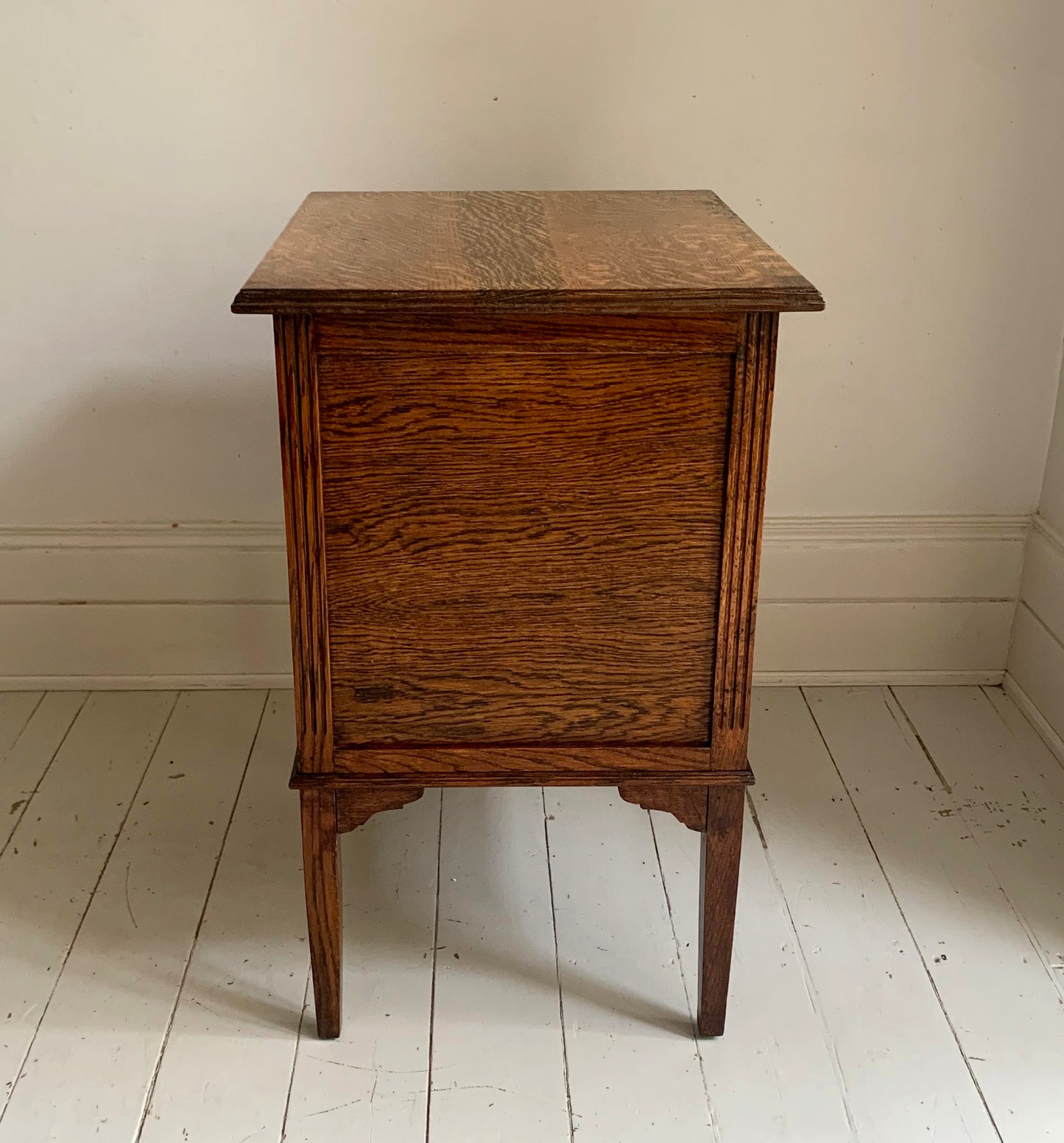 1930s Oak Filing Cabinet with Drop Down Front & Pull Out Filing - Barkingside