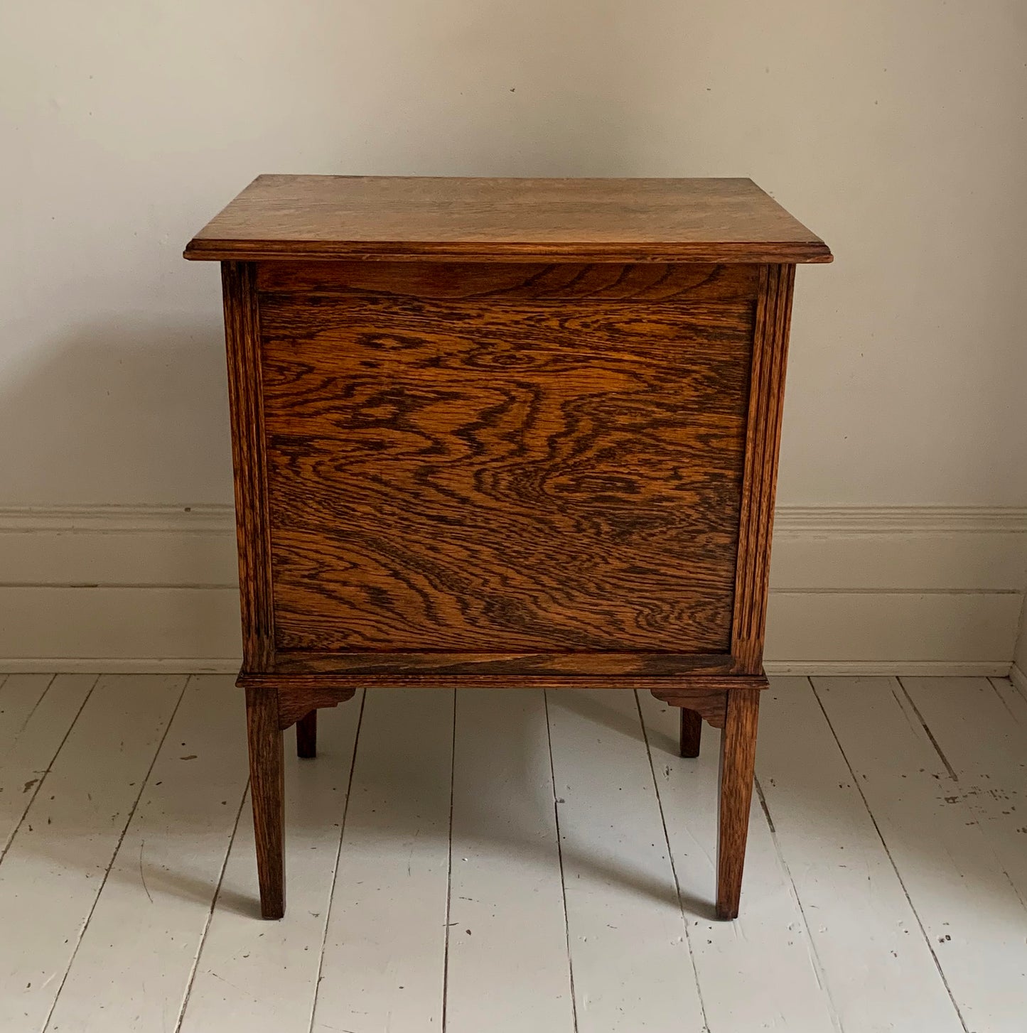 1930s Oak Filing Cabinet with Drop Down Front & Pull Out Filing - Barkingside