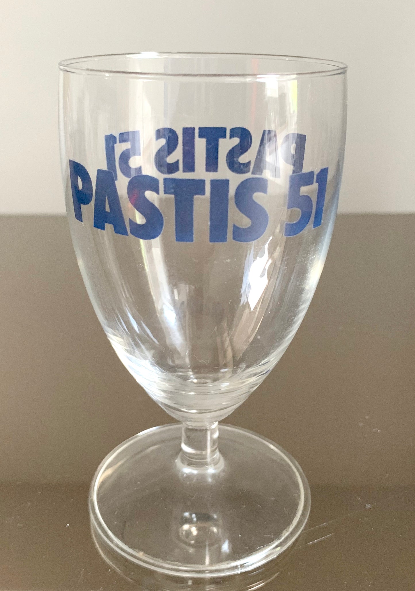 3 x Vintage French Pastis Glasses, Ricard Anisette, Pastis 51 & Pastis Janot