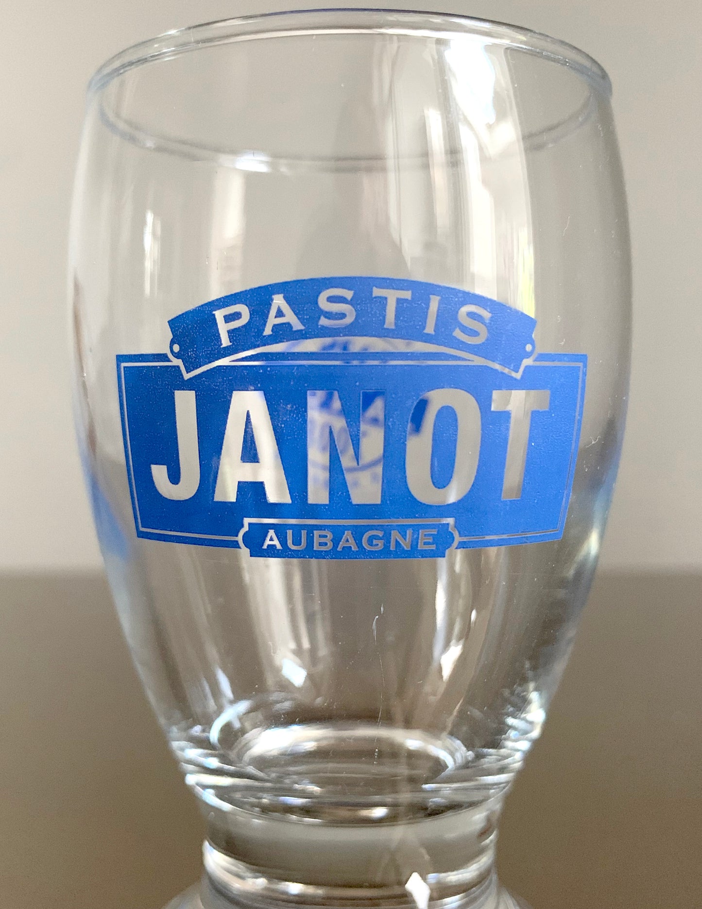 3 x Vintage French Pastis Glasses, Ricard Anisette, Pastis 51 & Pastis Janot