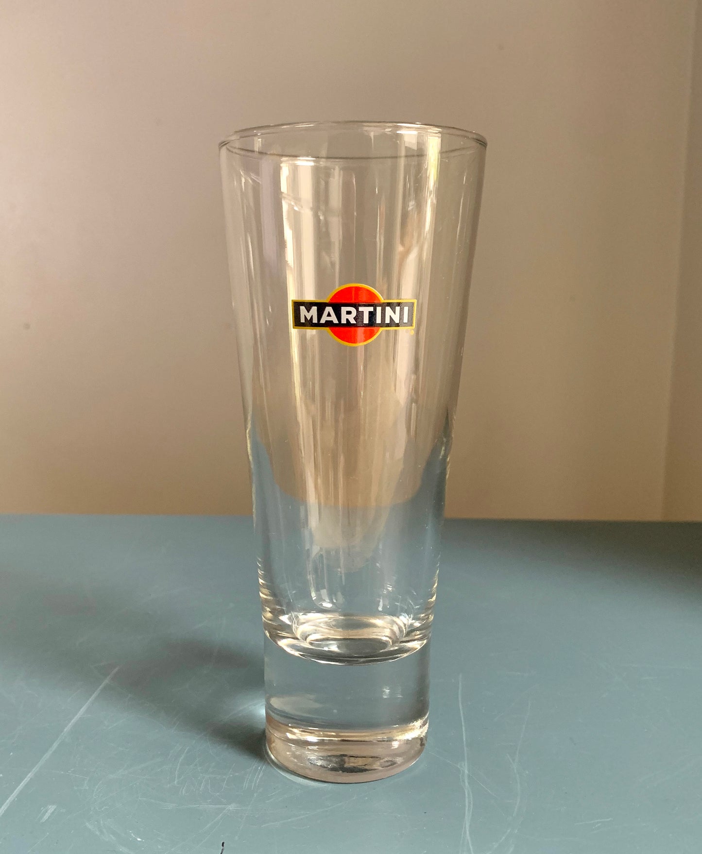 6 x Vintage Martini High Ball, Heavy Bottomed Tumblers / Glasses Set, Boxed