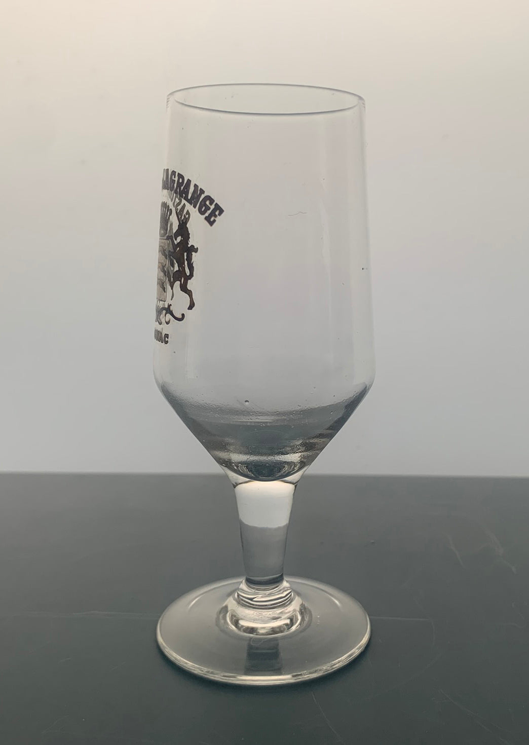 6 x Vintage French GASTON de LAGRANGE Cognac Stemmed Glasses