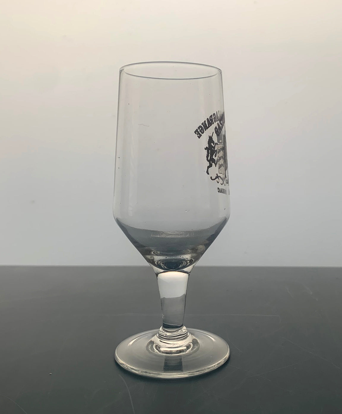 6 x Vintage French GASTON de LAGRANGE Cognac Stemmed Glasses