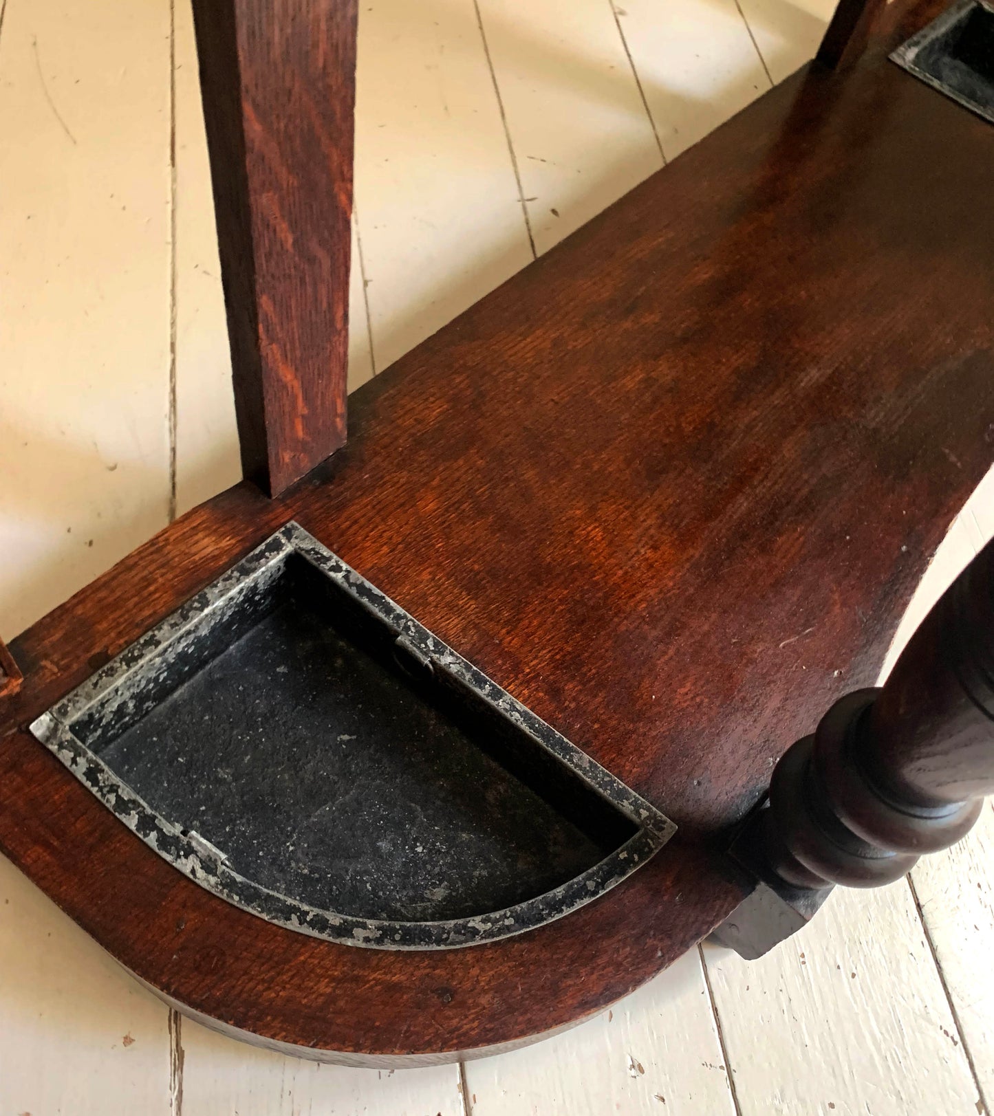 Stunning Antique Carved Oak Victorian Hallway Table / Umbrella Stick Stand