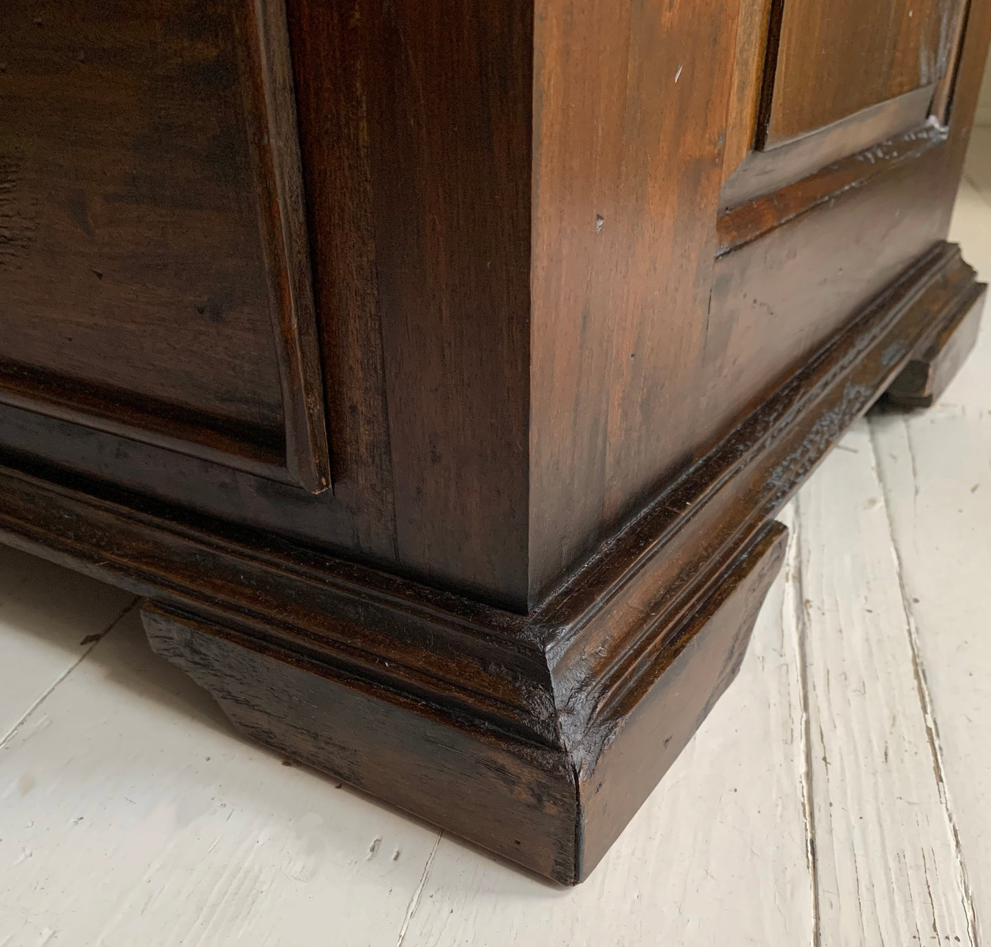 Antique Georgian Two Over Four Mahogany Chest Of Drawers