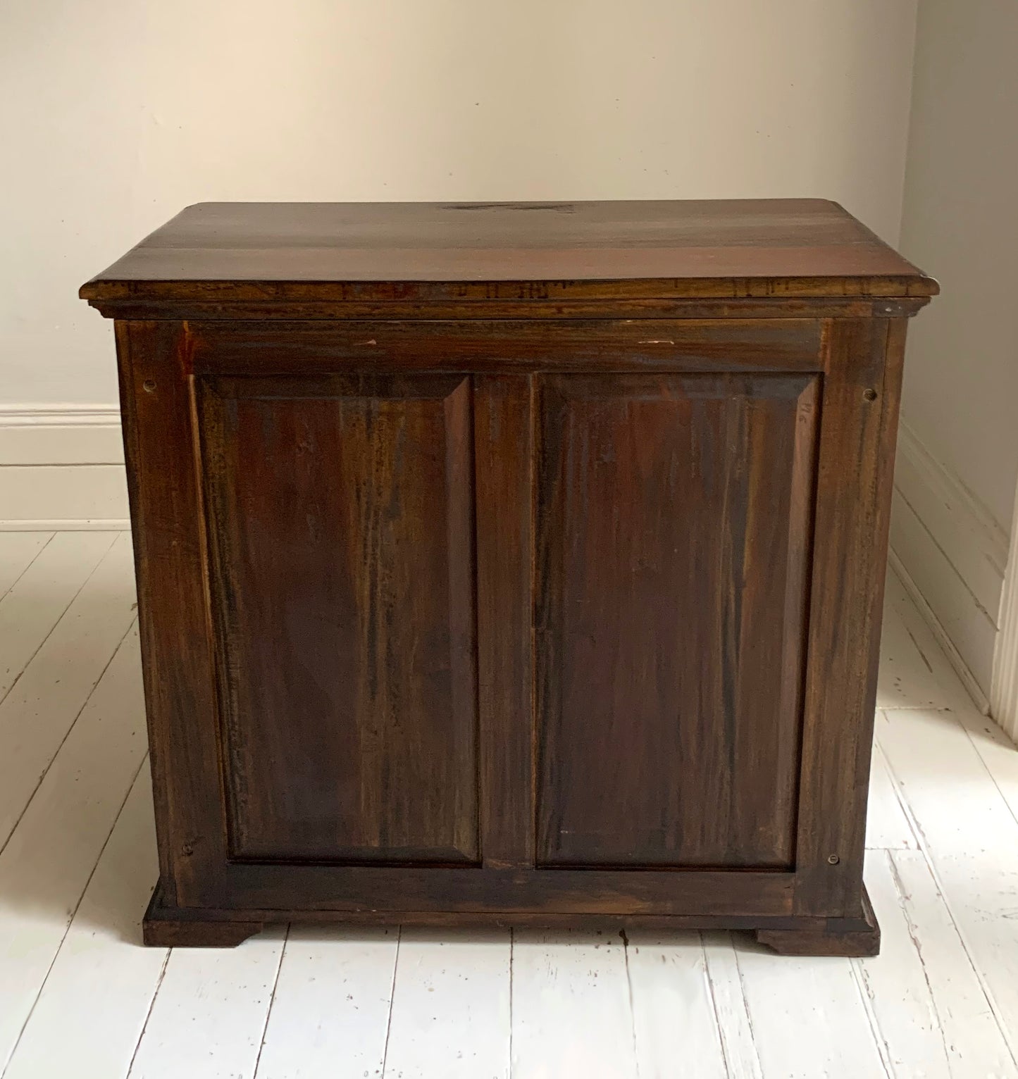 Antique Georgian Two Over Four Mahogany Chest Of Drawers