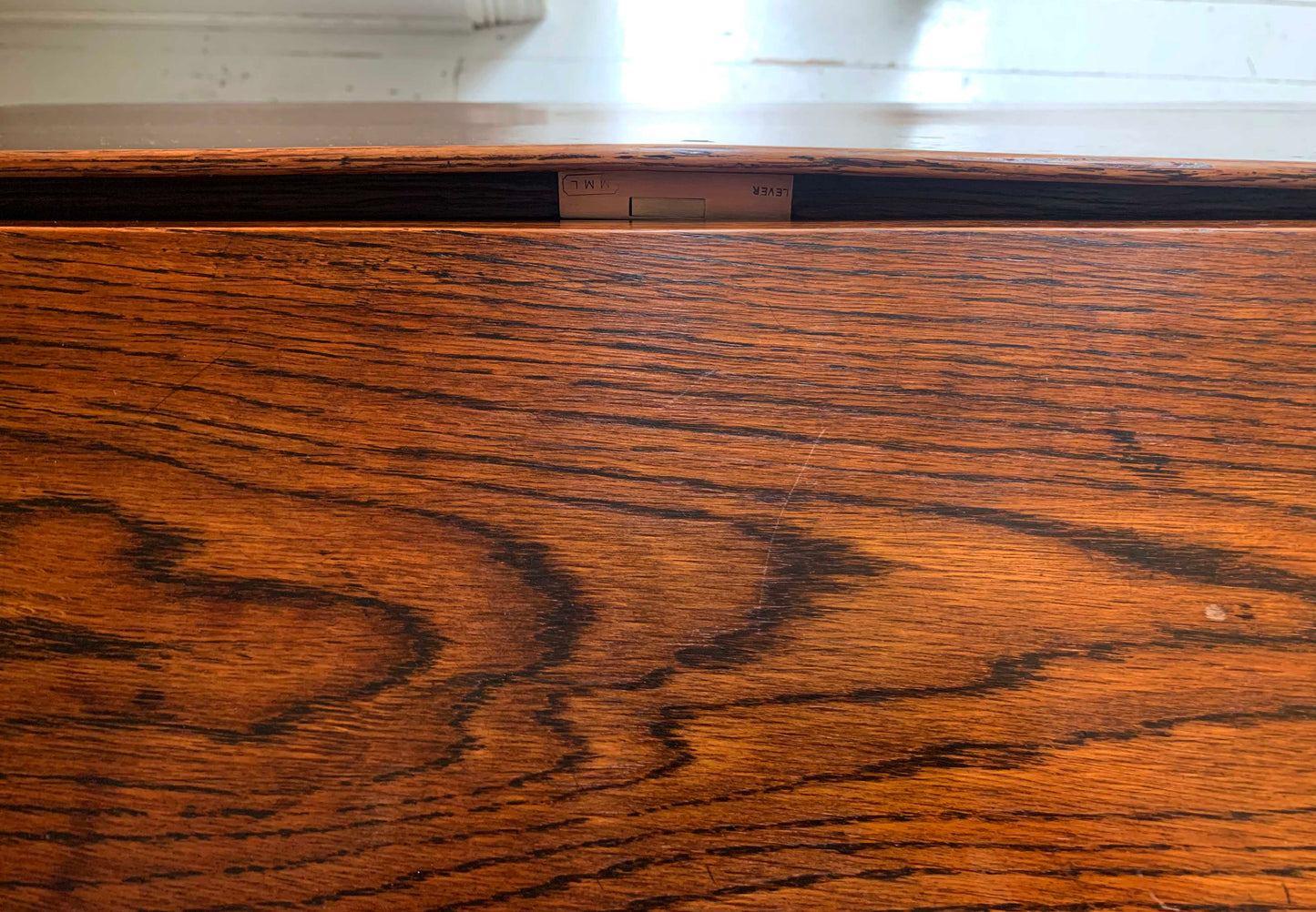 Arts & Craft Bureau/Front Fall Desk w/ Barristers Bookcase /Compartments