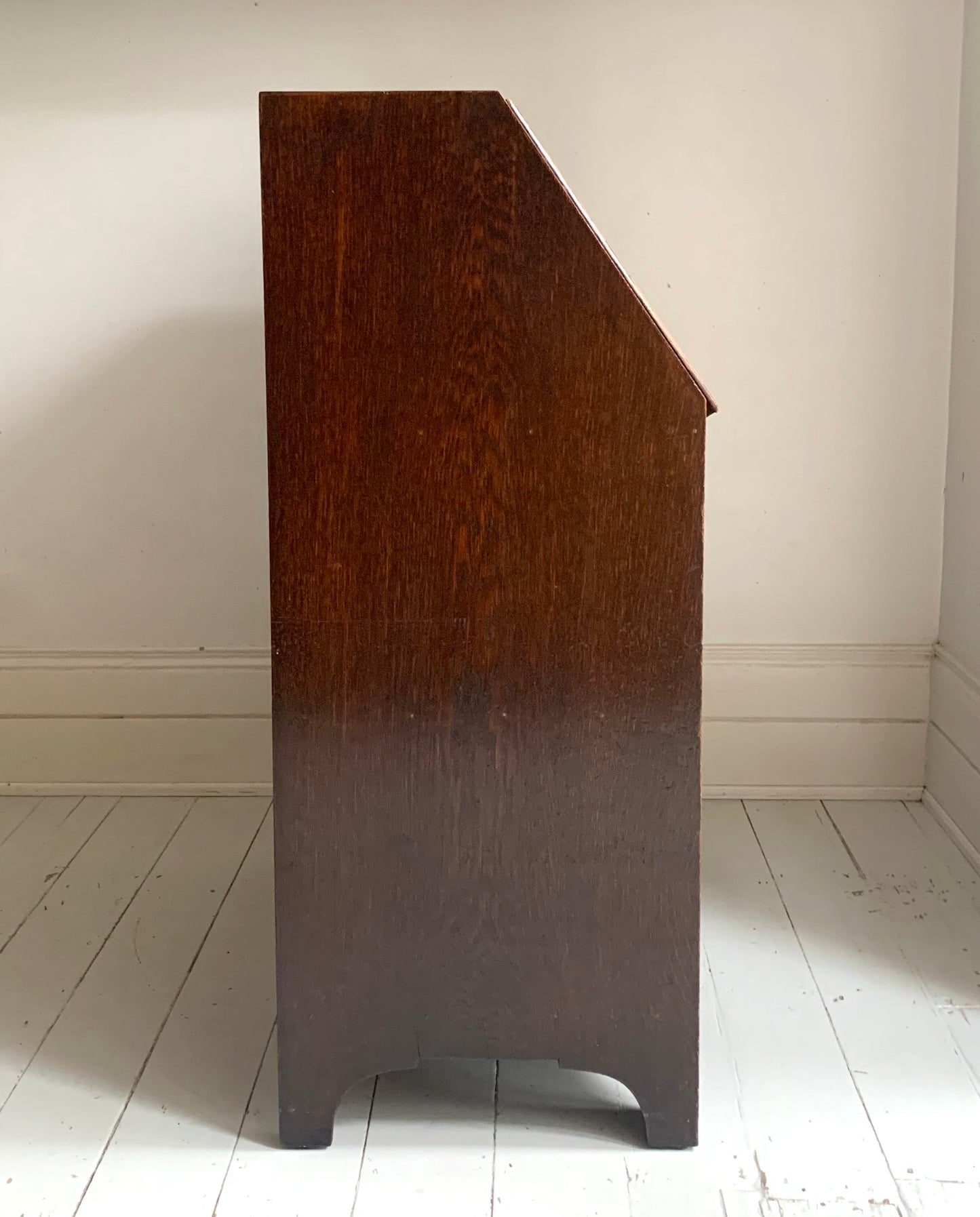 Arts & Craft Bureau/Front Fall Desk w/ Barristers Bookcase /Compartments