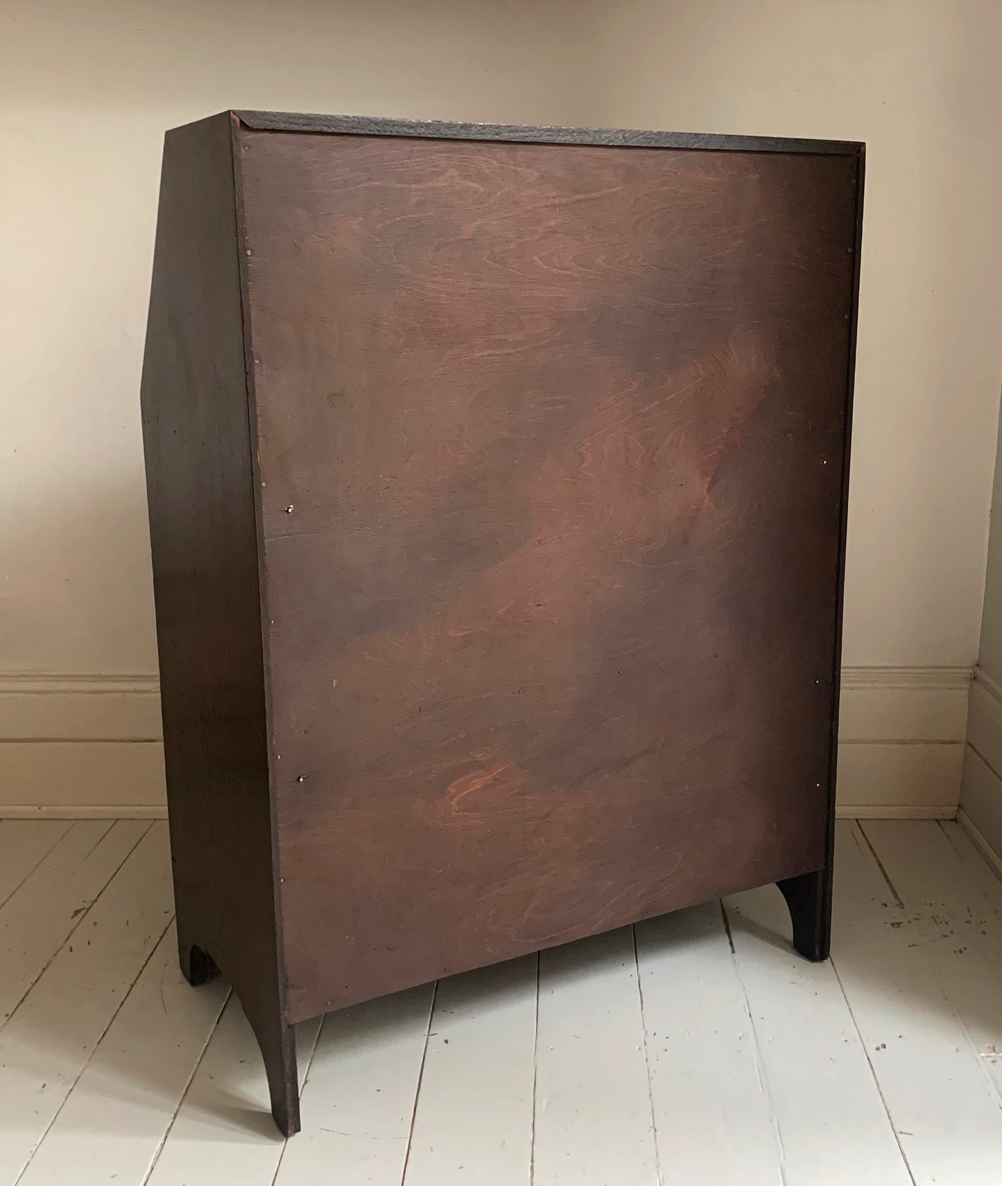 Arts & Craft Bureau/Front Fall Desk w/ Barristers Bookcase /Compartments