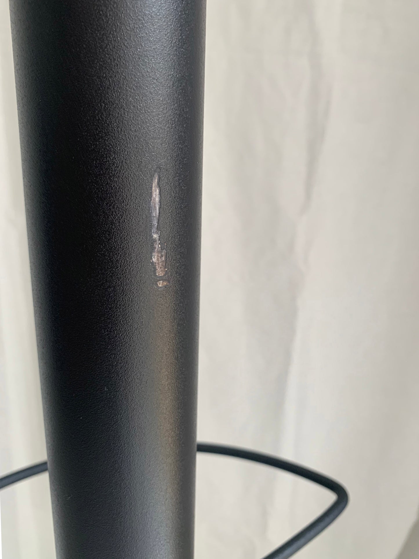 Sputnik / Atomic Style Black Cast Iron Coat & Umbrella Stand #1