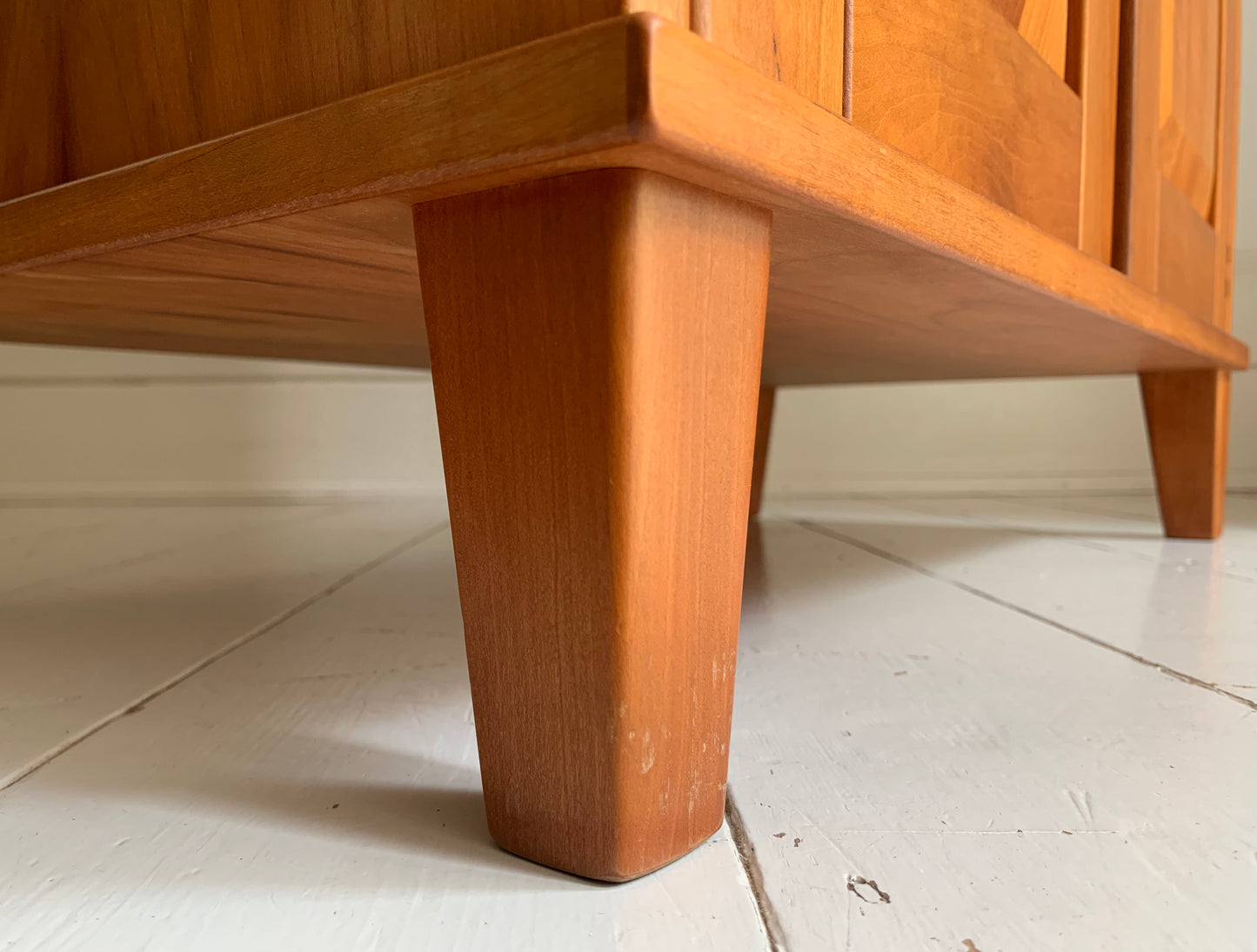Stunning Danish Cherry Wood Hallway Cabinet by Aksel Kjersgaard