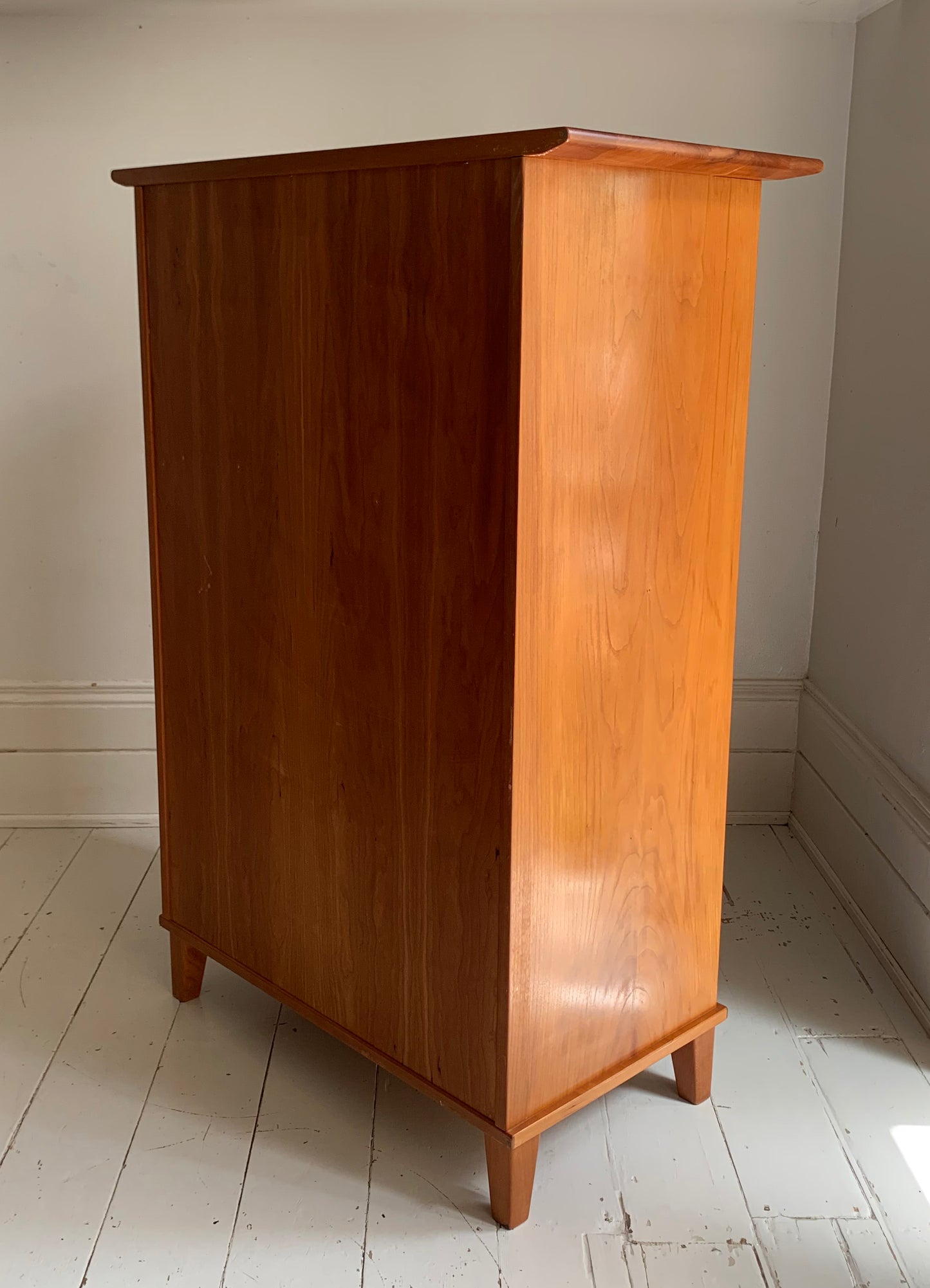 Stunning Danish Cherry Wood Hallway Cabinet by Aksel Kjersgaard