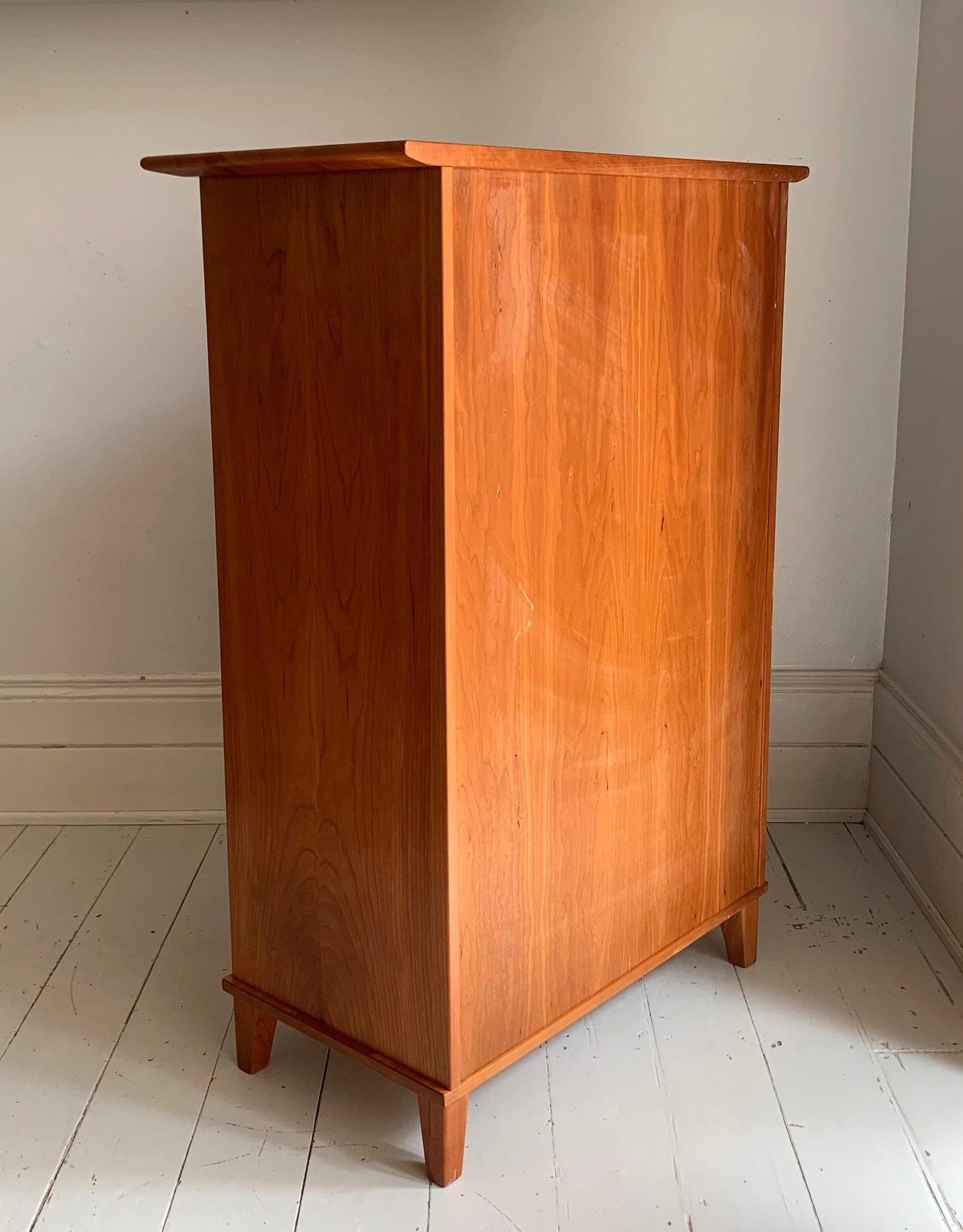 Stunning Danish Cherry Wood Hallway Cabinet by Aksel Kjersgaard