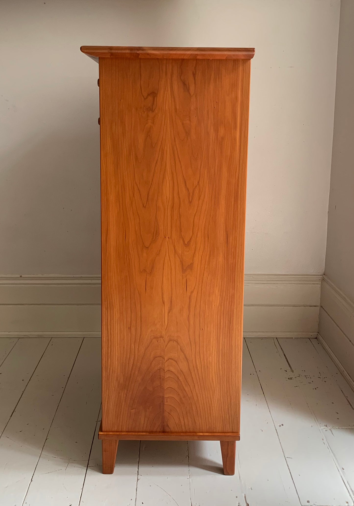 Stunning Danish Cherry Wood Hallway Cabinet by Aksel Kjersgaard
