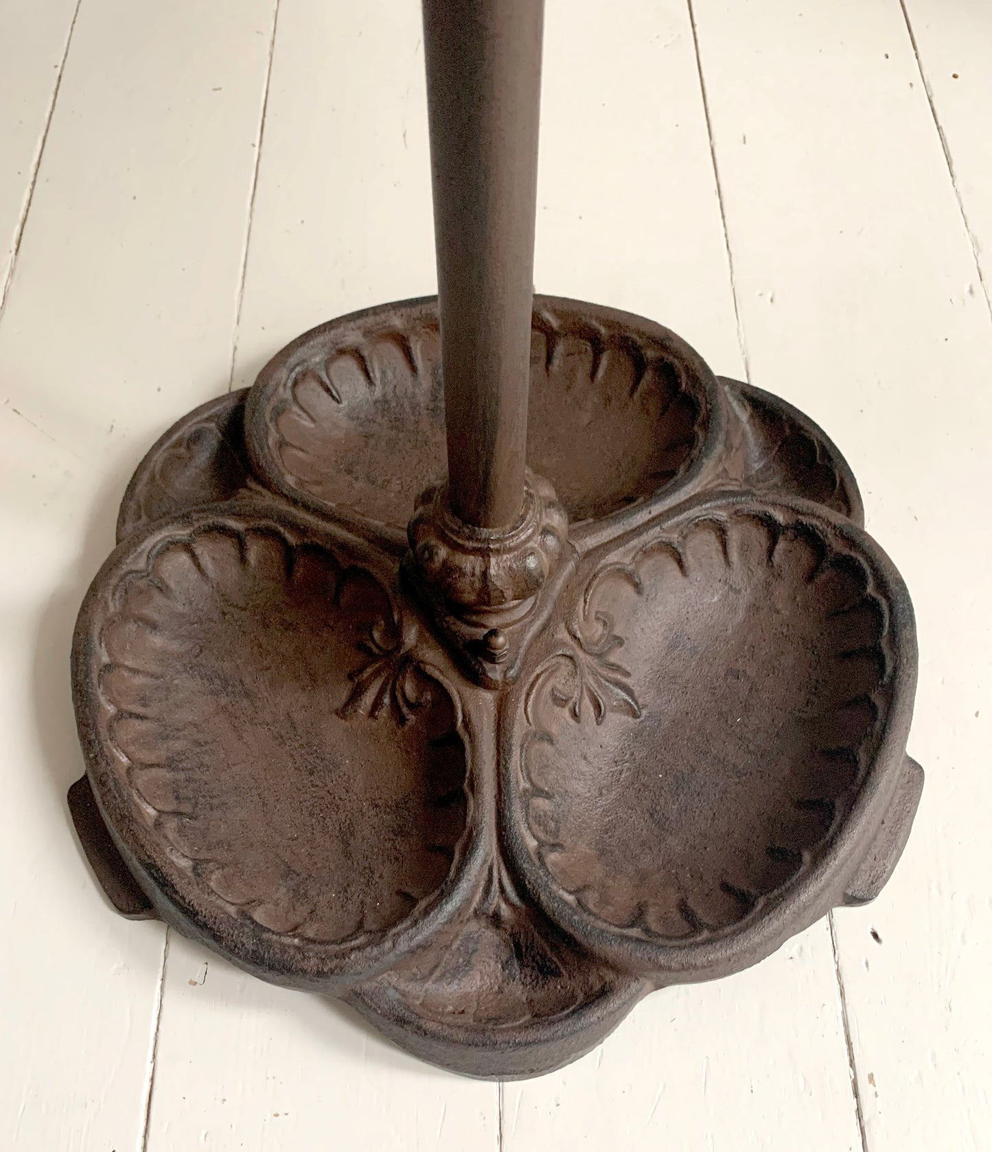 French Cast Iron Hat, Coat & Umbrella Stand - Delicately Ornate