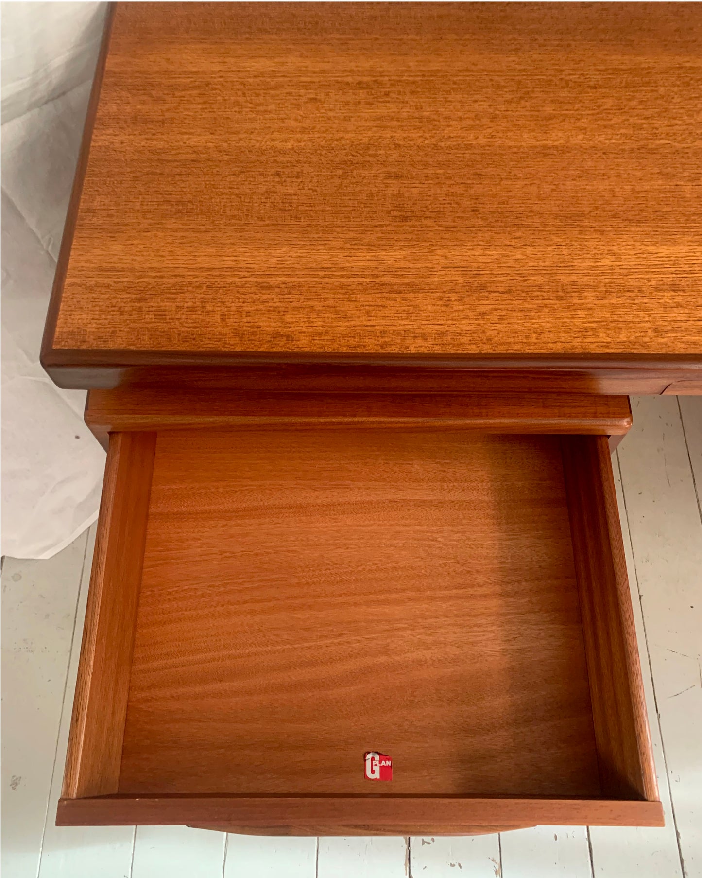 Mid Century G-Plan Fresco Teak Desk / Dressing Table
