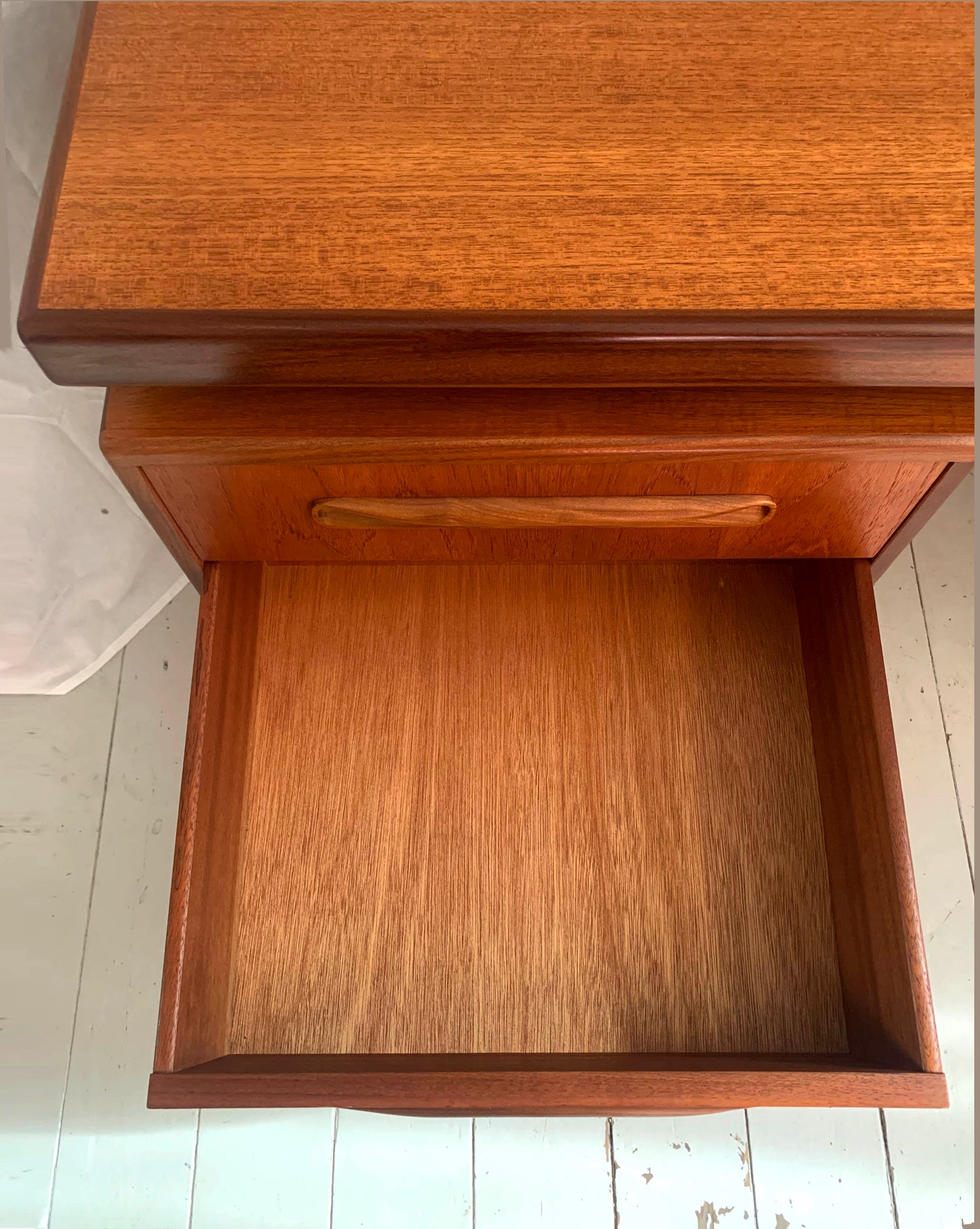 Mid Century G-Plan Fresco Teak Desk / Dressing Table