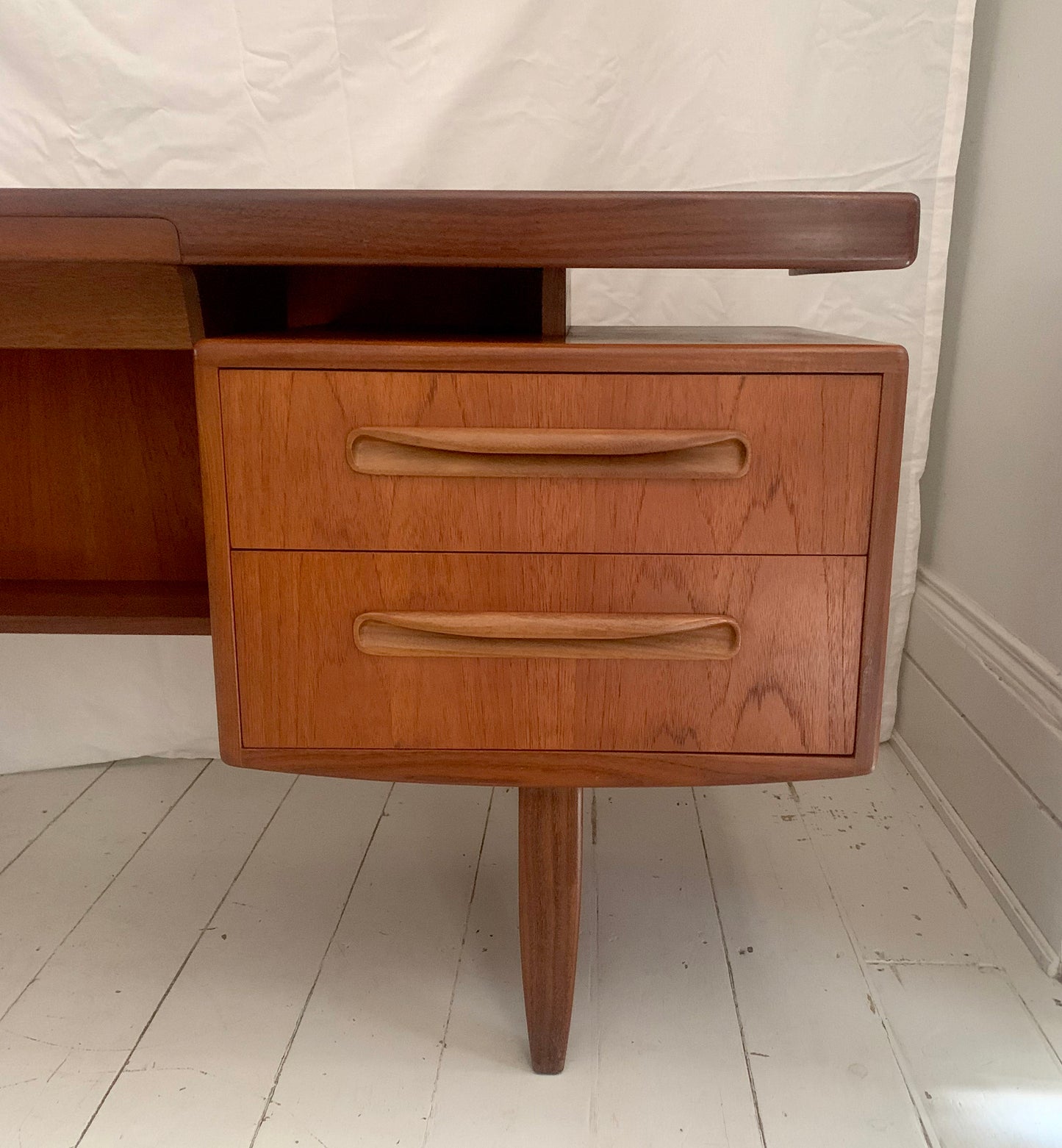Mid Century G-Plan Fresco Teak Desk / Dressing Table