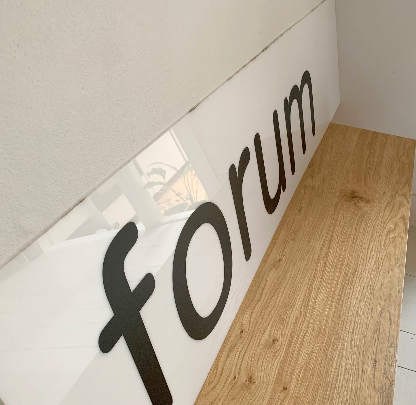 Original Kentish Town Forum HMV Forum venue opaque Perspex large sign