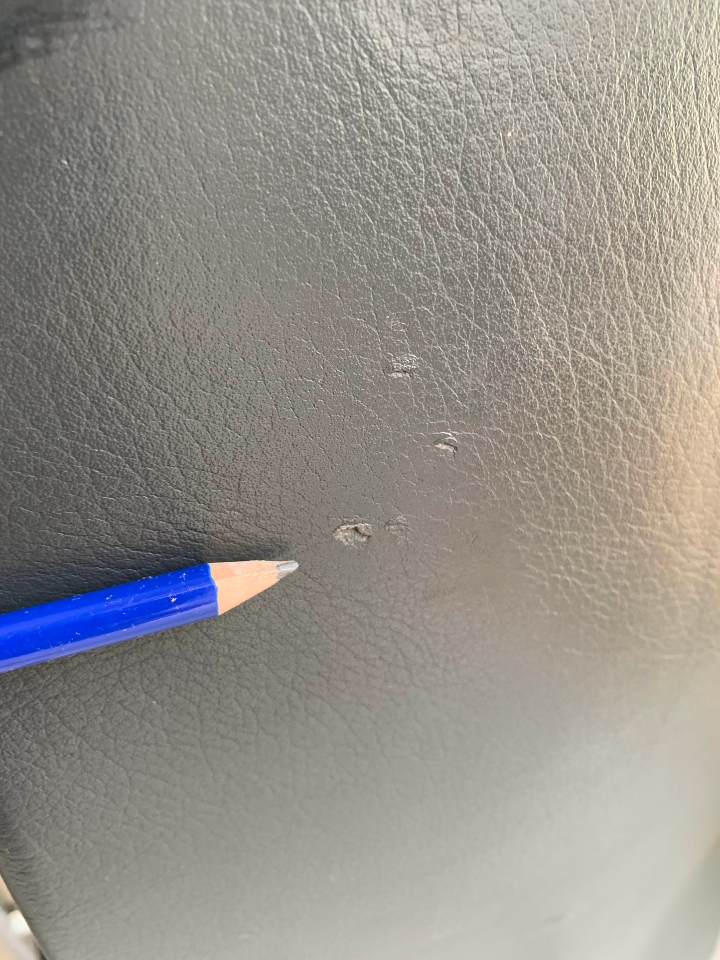 Vintage Mid Century Frederick Scott for Hille Cantilever Dark Grey Leather Office/Dining Chair